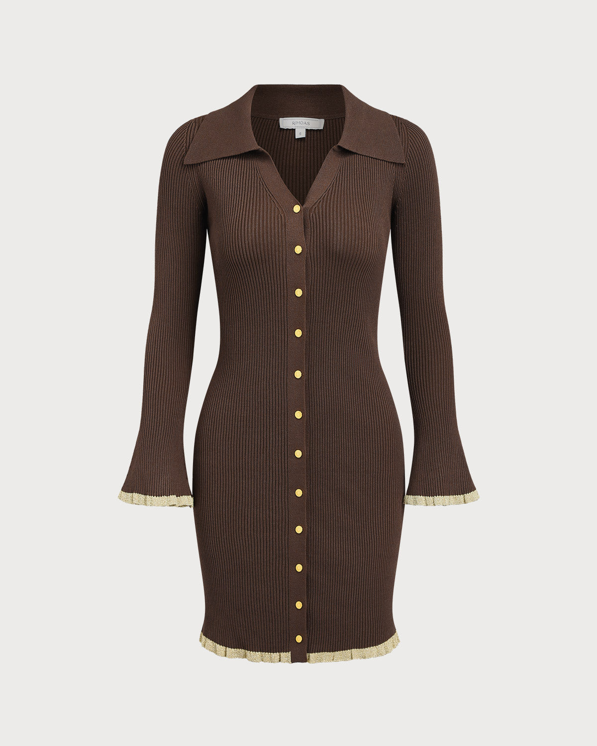 Women Knitted Viscose Dresses Dresses - RIHOAS