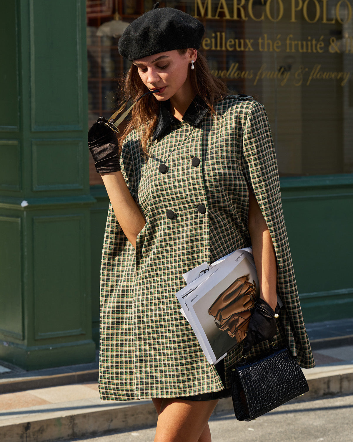 Women Woven Polyester Coats Outerwear - RIHOAS