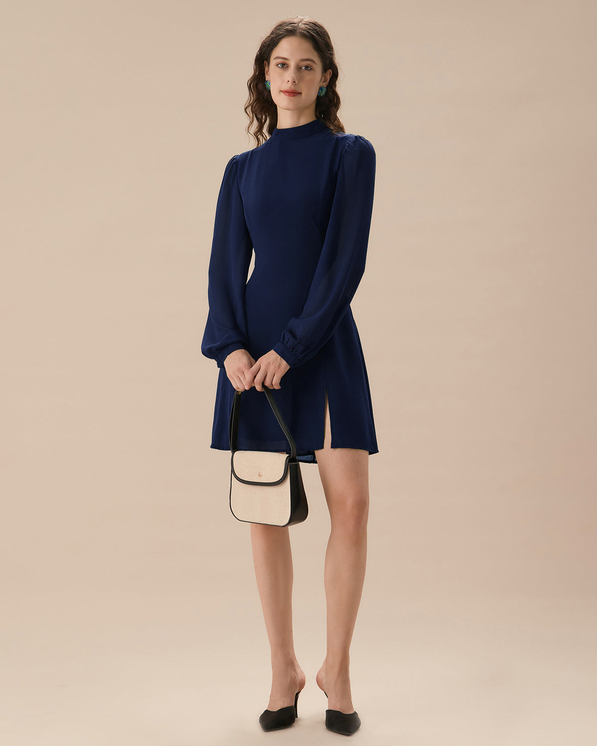 Women Woven Polyester Dresses Dresses - RIHOAS