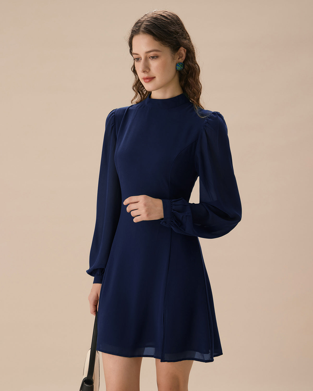 Women Woven Polyester Dresses Dresses - RIHOAS