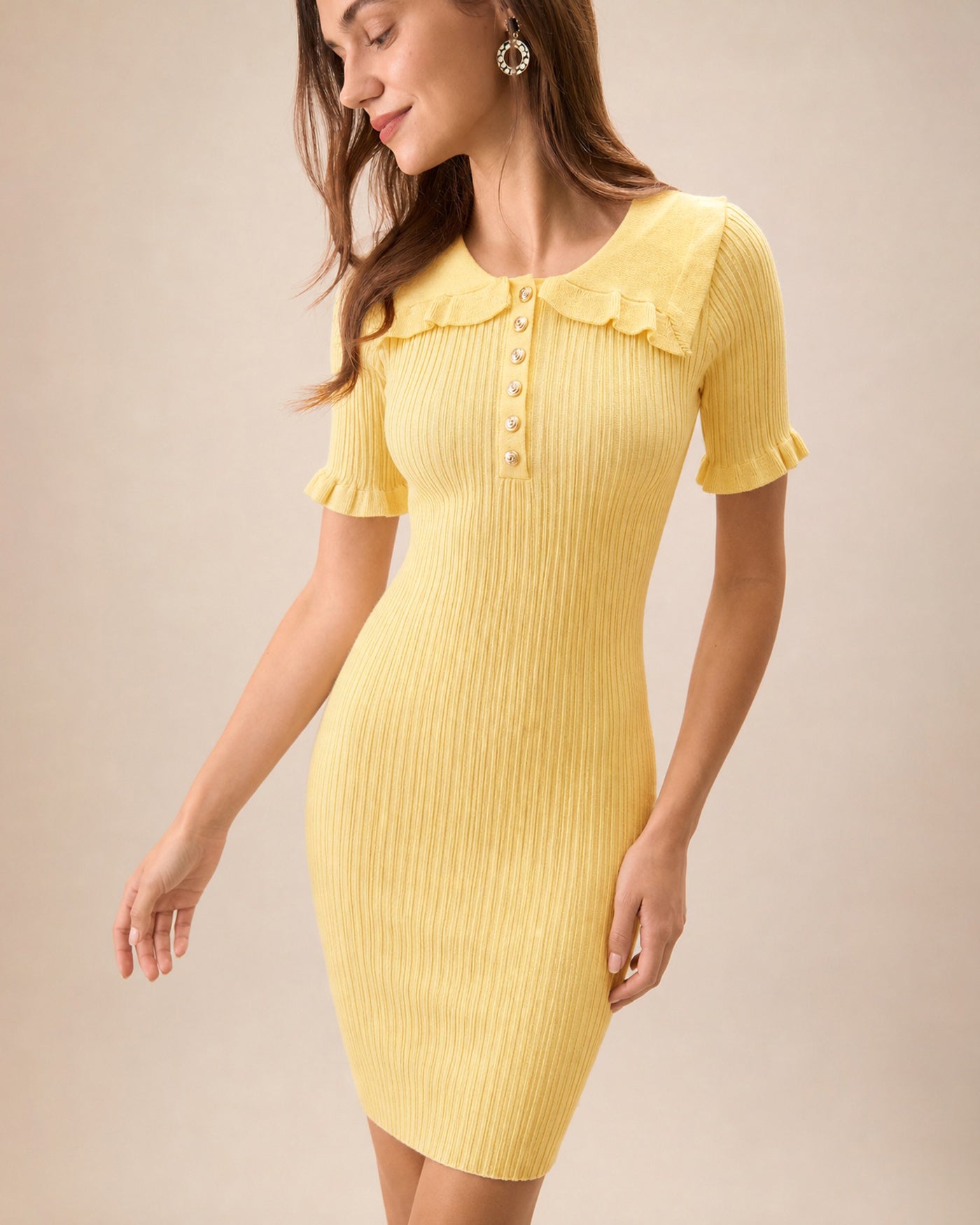 Women's Acrylic Knit Dress Dresses - RIHOAS