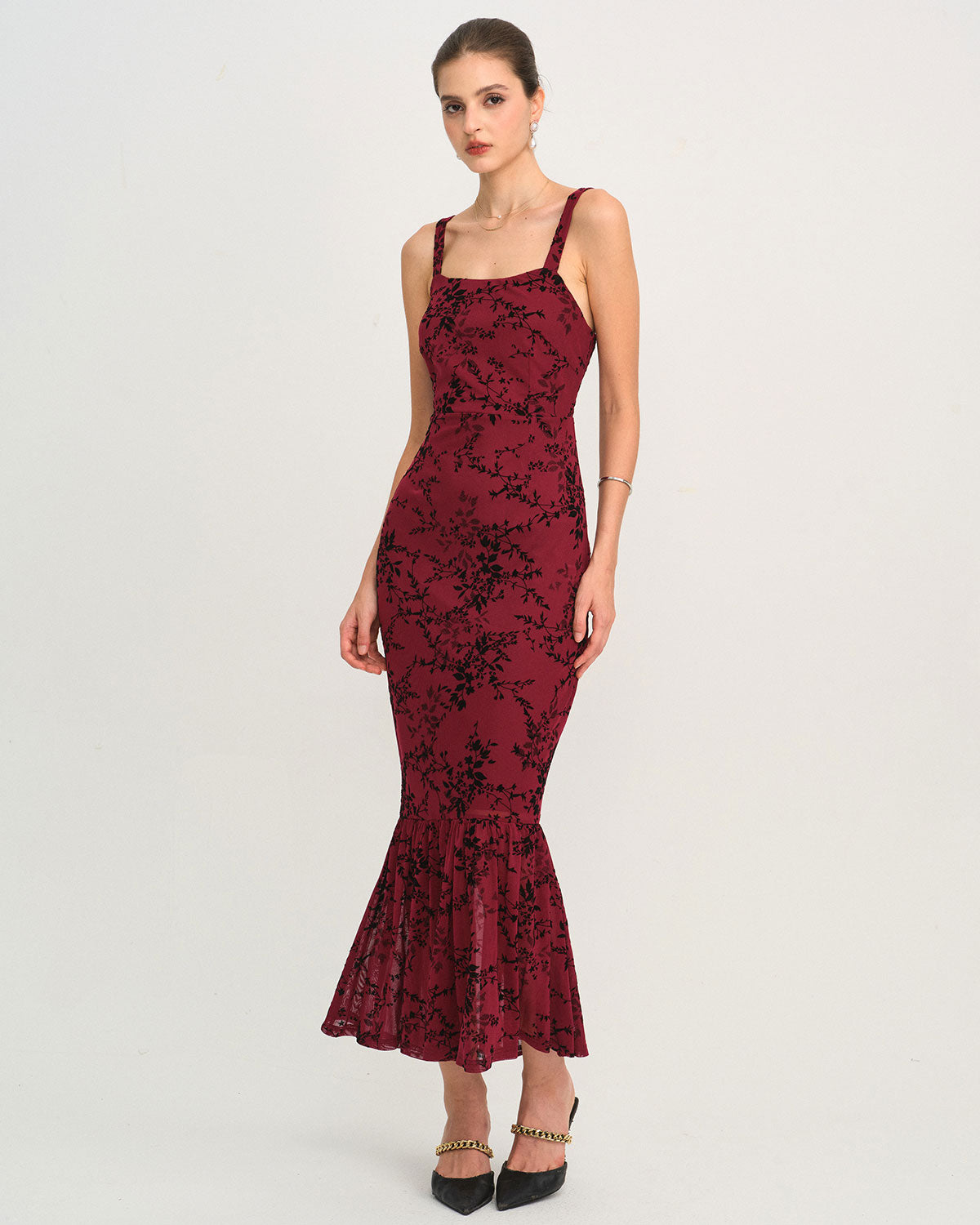 Women's Knit Polyester Maxi Dress Dresses - RIHOAS