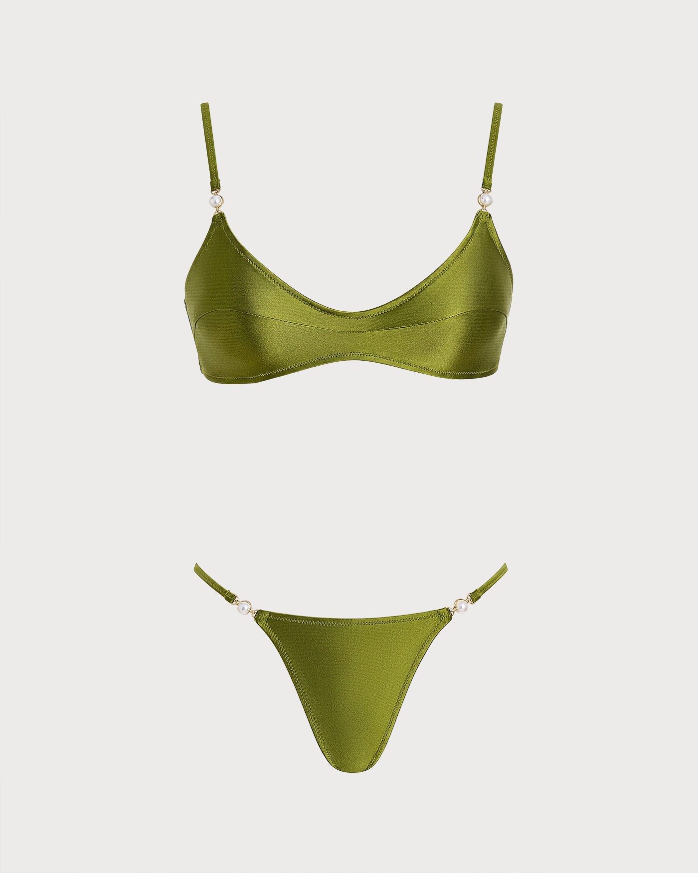 Women's Knitted Nylon Bikini Set Bikinis - RIHOAS
