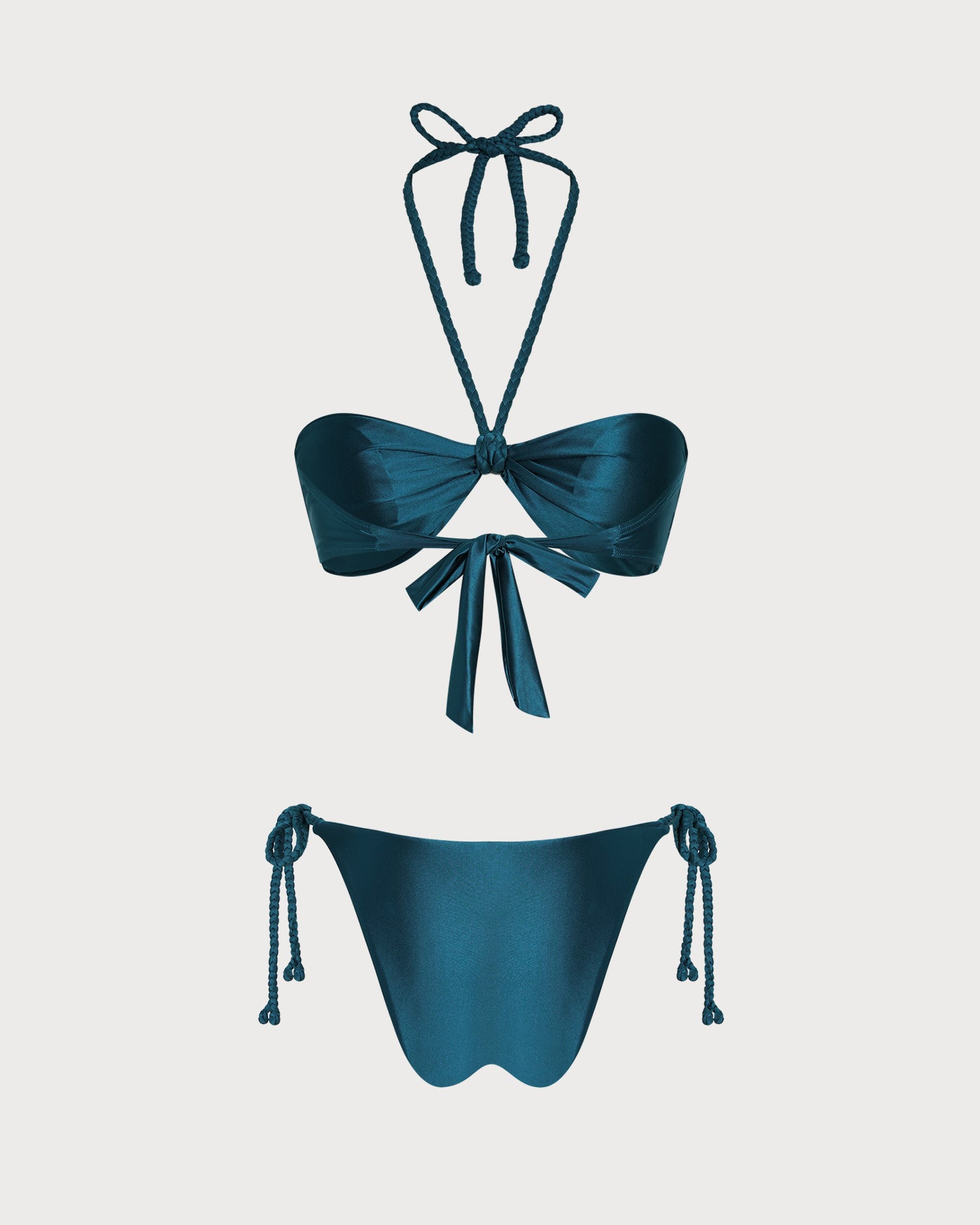 Women's Knitted Nylon Bikini Set Bikinis - RIHOAS