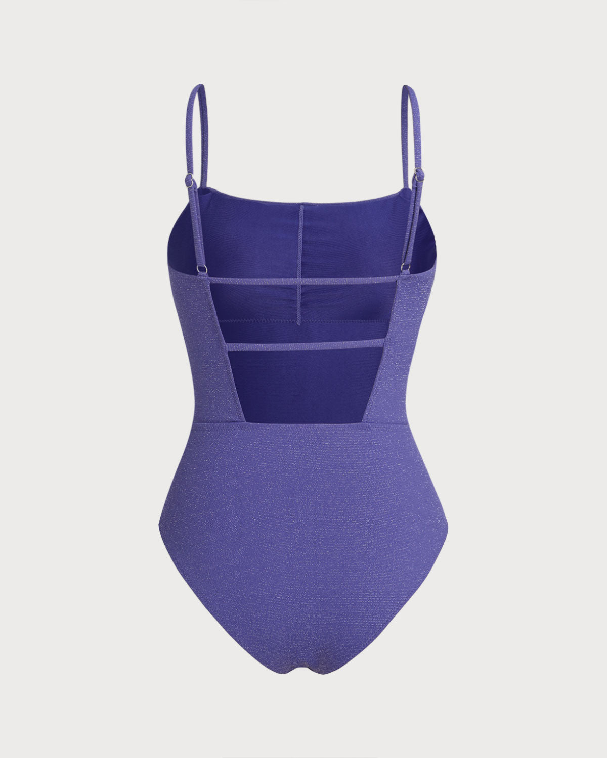 Women's Knitted Nylon One-Piece Swimsuit One-Pieces - RIHOAS