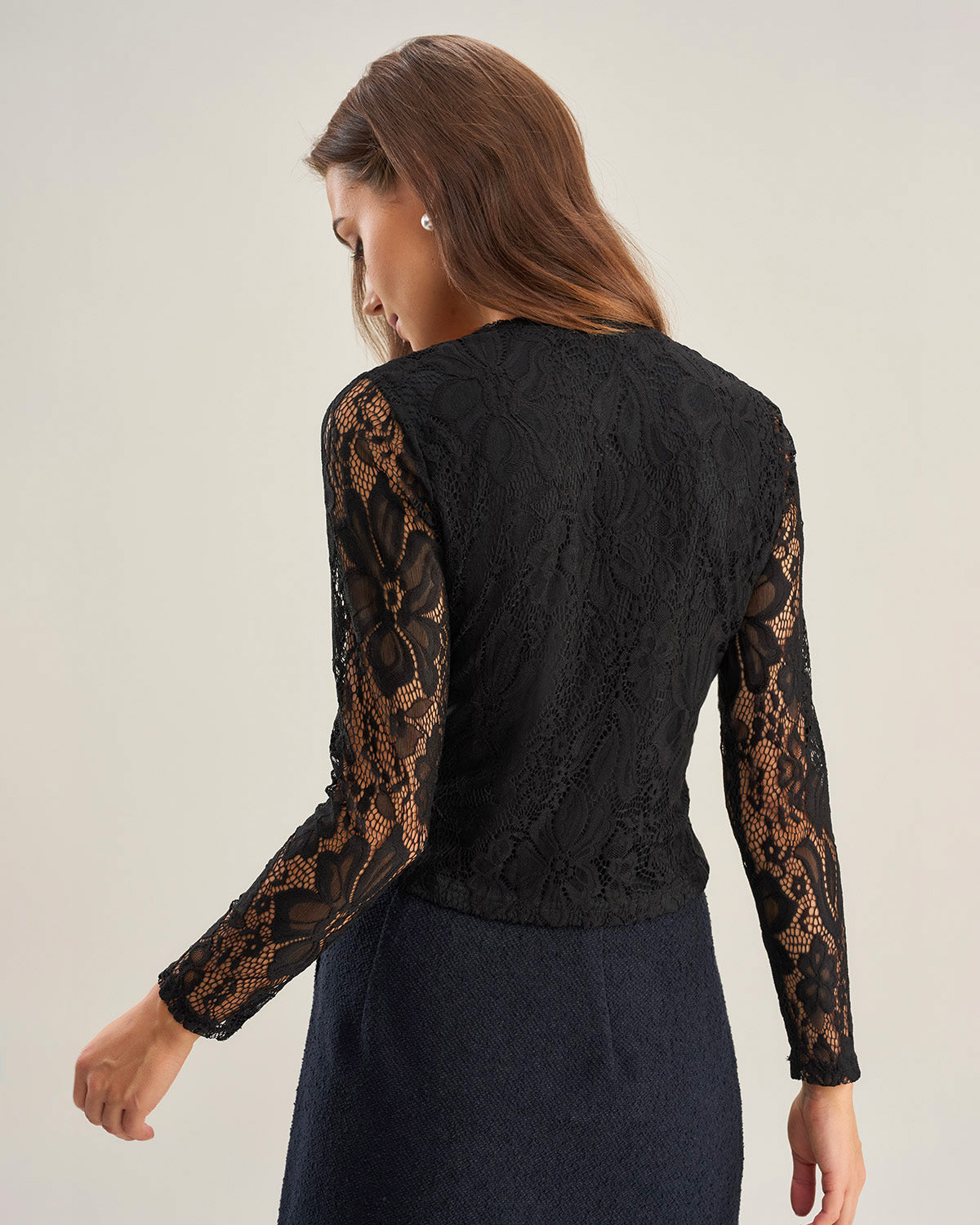 Women's Knitted Nylon Tees Tops - RIHOAS