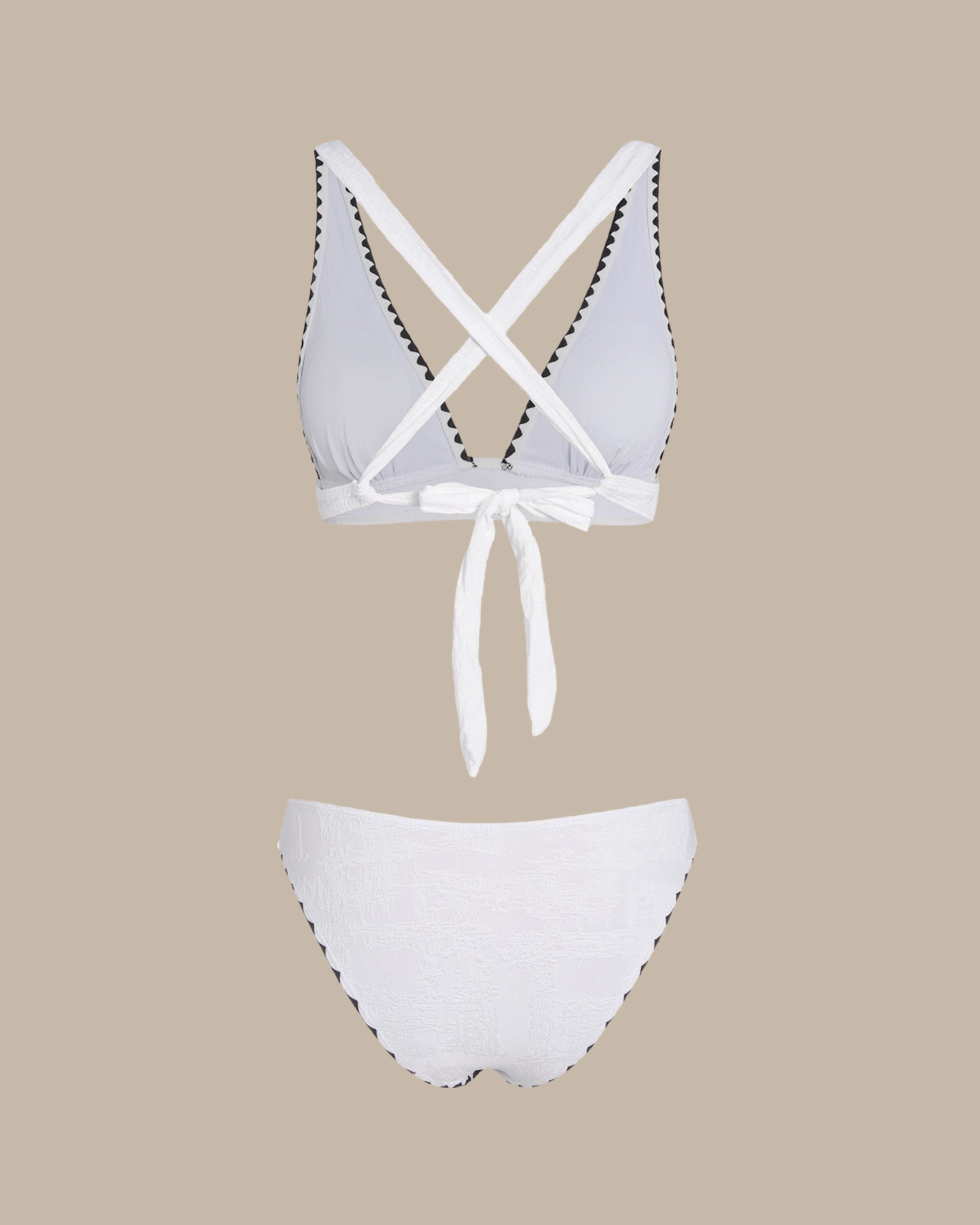 Women's Knitted Polyester Bikini Set Bikinis - RIHOAS