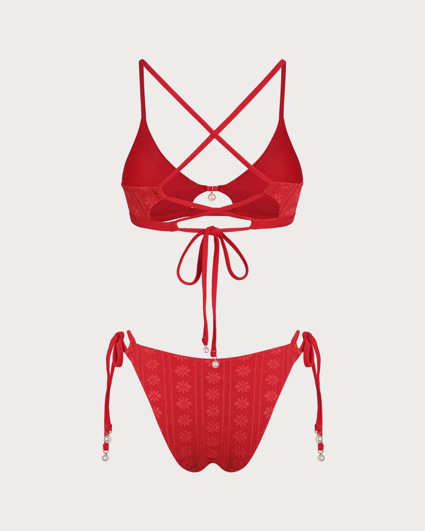 Women's Knitted Polyester Bikini Set Bikinis - RIHOAS