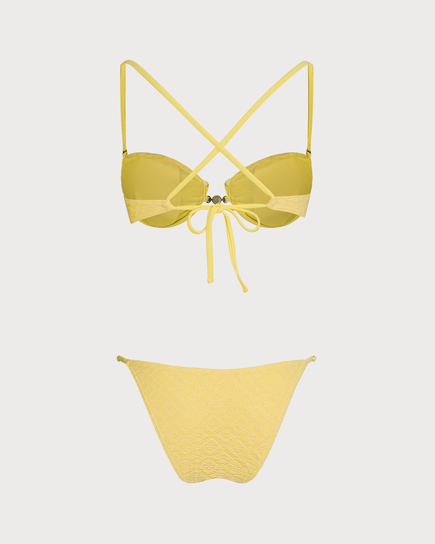 Women's Knitted Polyester Bikini Set Bikinis - RIHOAS