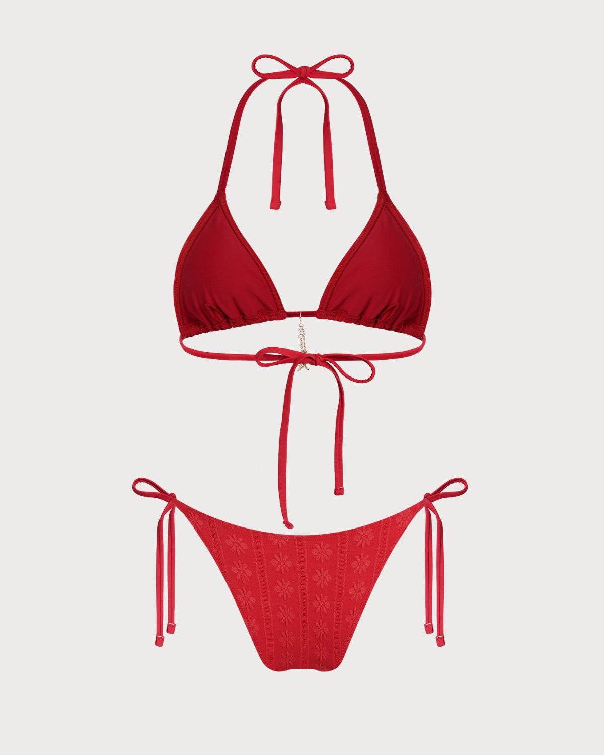 Women's Knitted Polyester Bikini Set Bikinis - RIHOAS