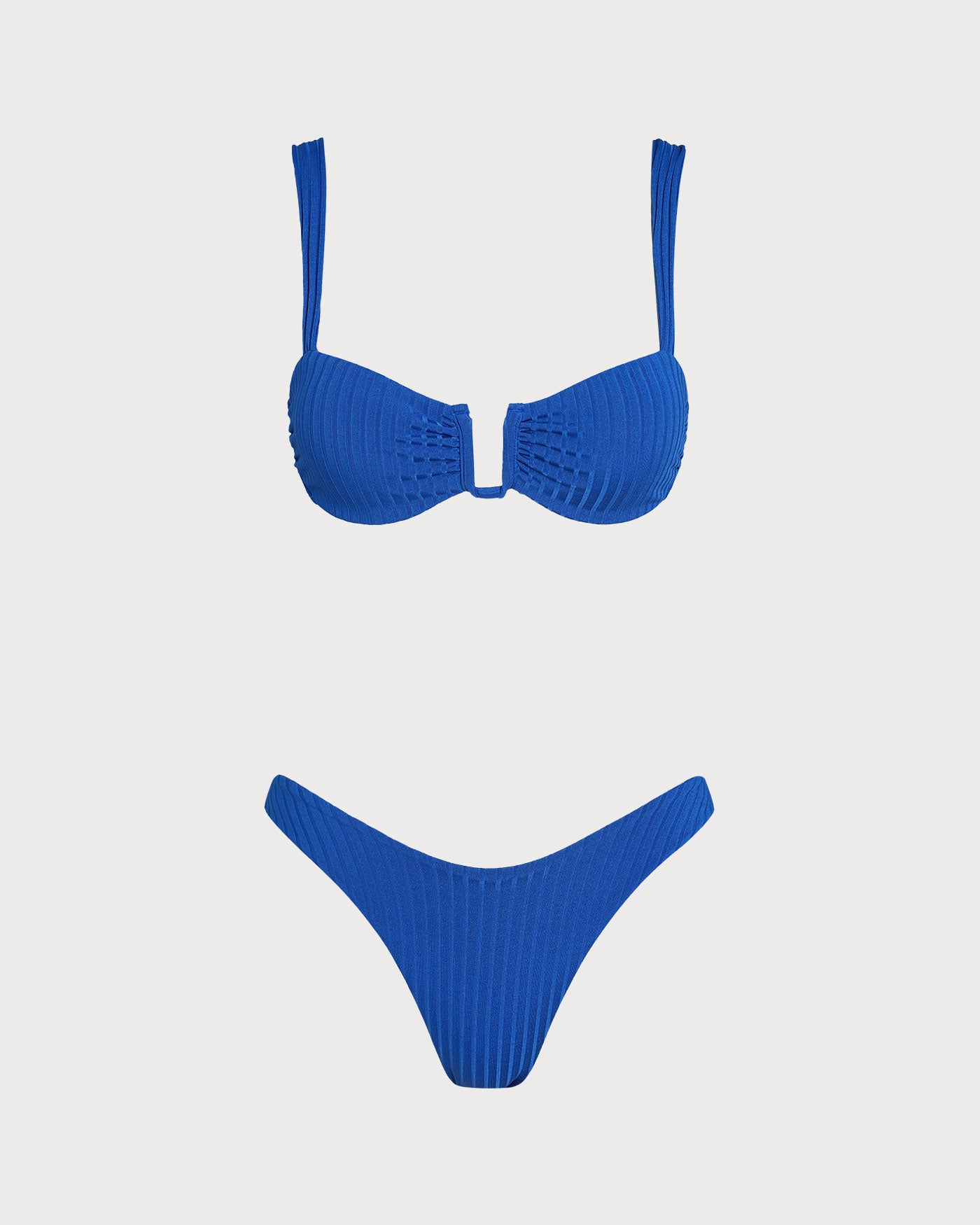 Women's Knitted Polyester Bikini Set Bikinis - RIHOAS