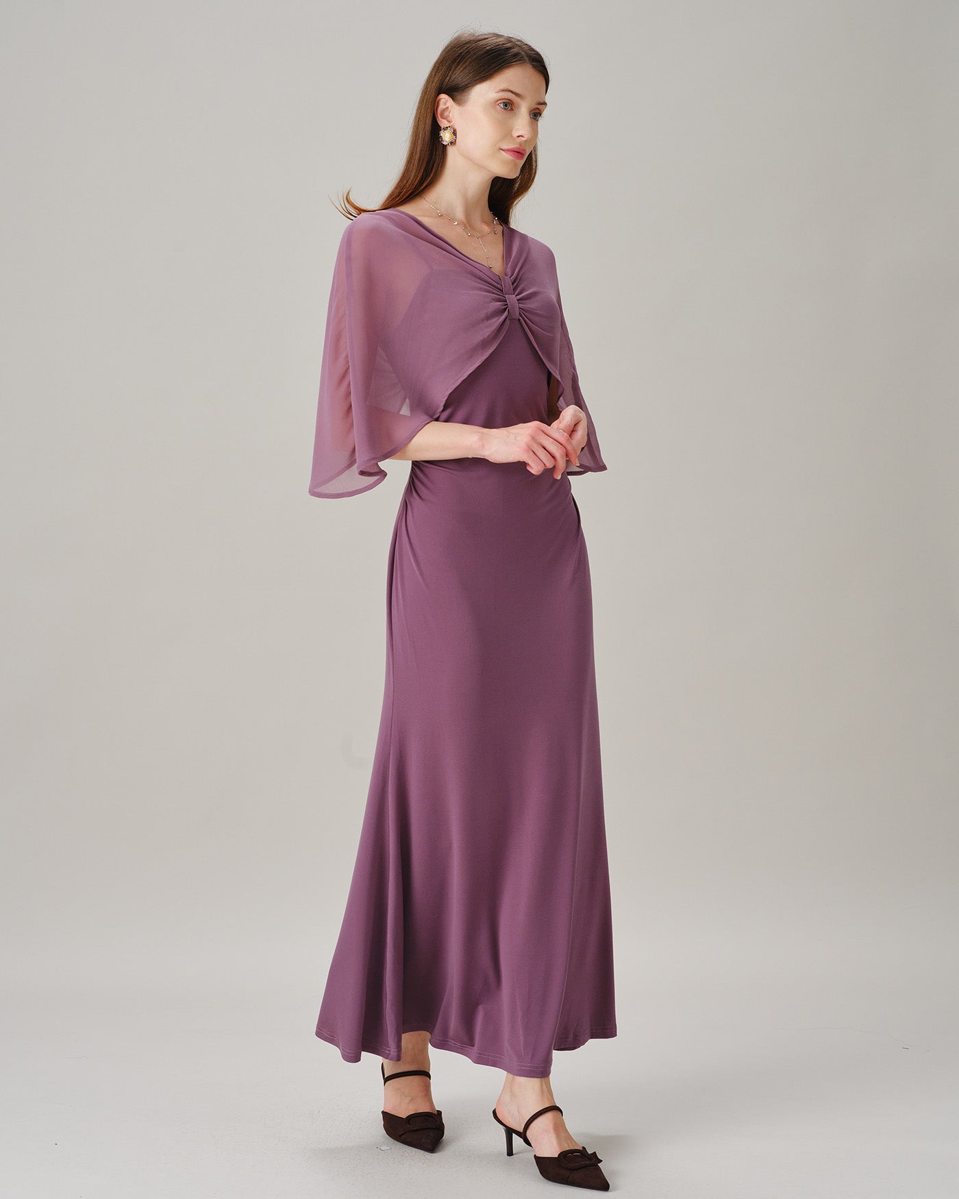 Women's Knitted Polyester Maxi Dresses Dresses - RIHOAS