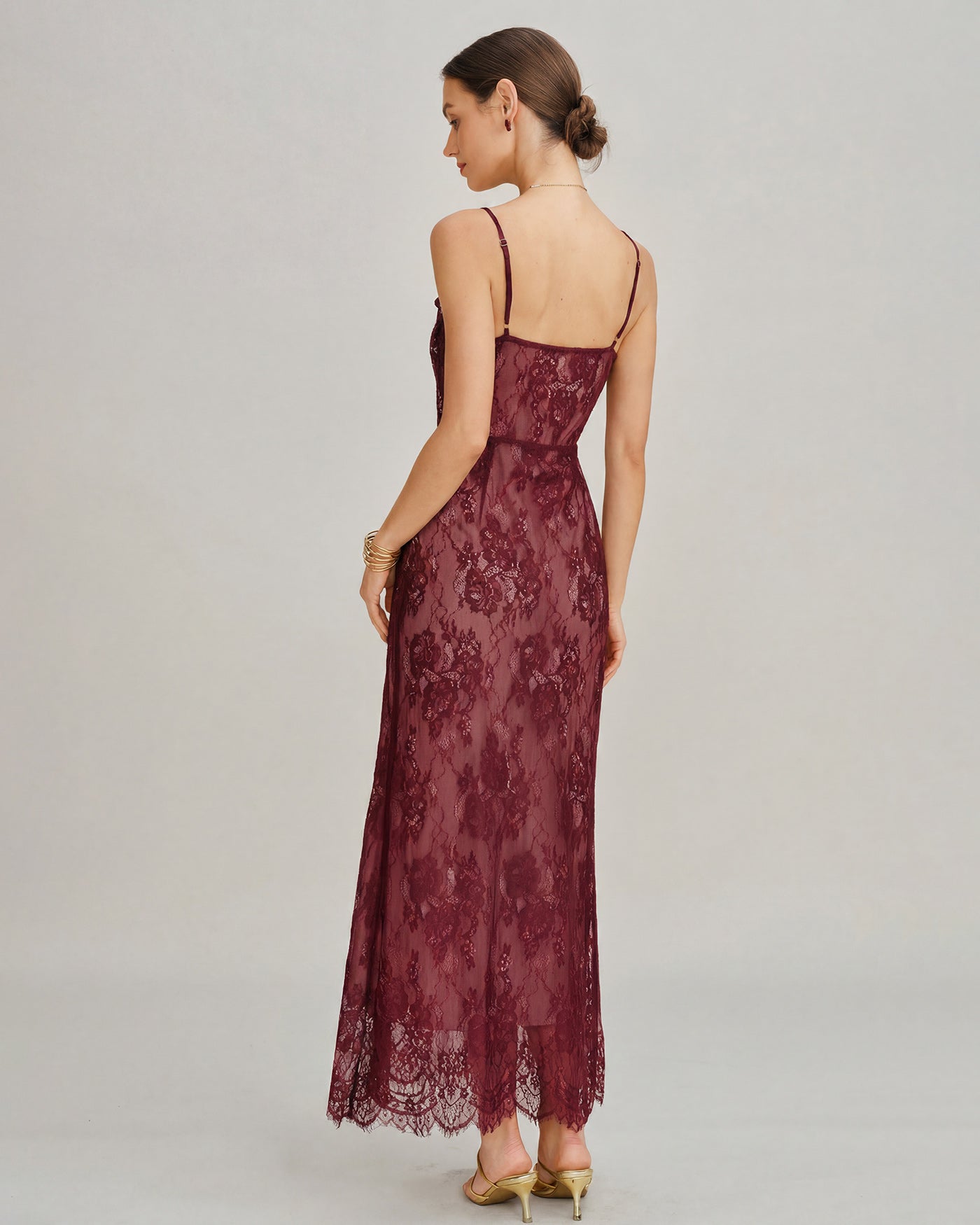 Women's Knitted Polyester Maxi Dresses Dresses - RIHOAS