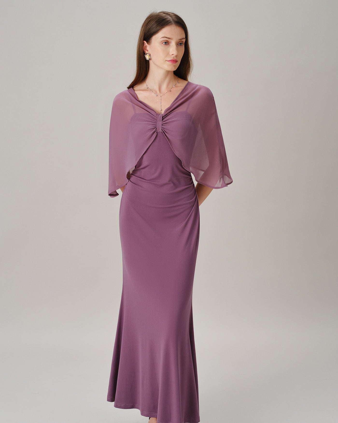 Women's Knitted Polyester Maxi Dresses Dresses - RIHOAS