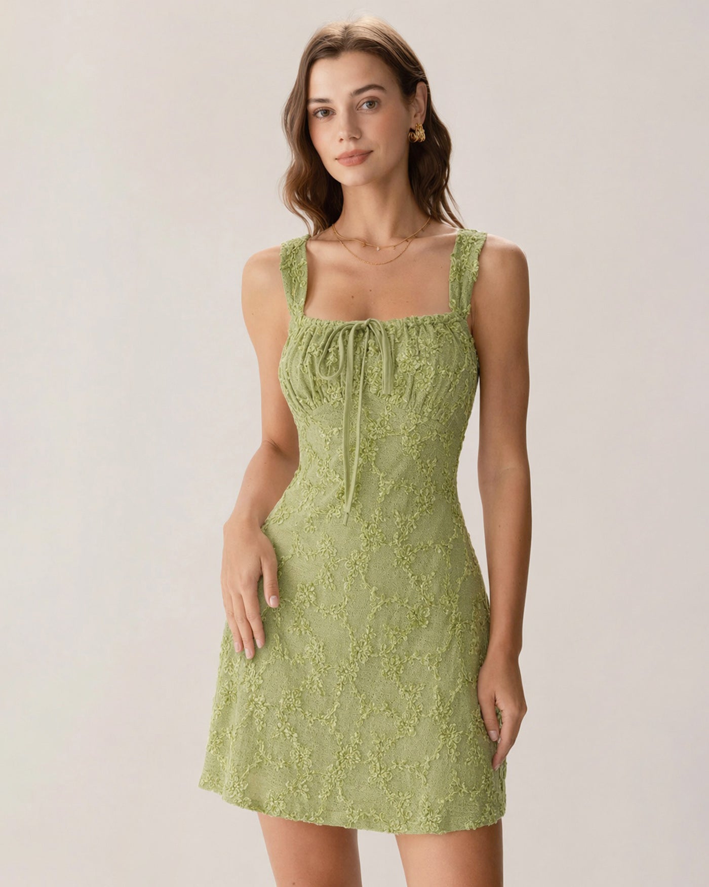 Women's Knitted Polyester Mini Dress Dresses - RIHOAS