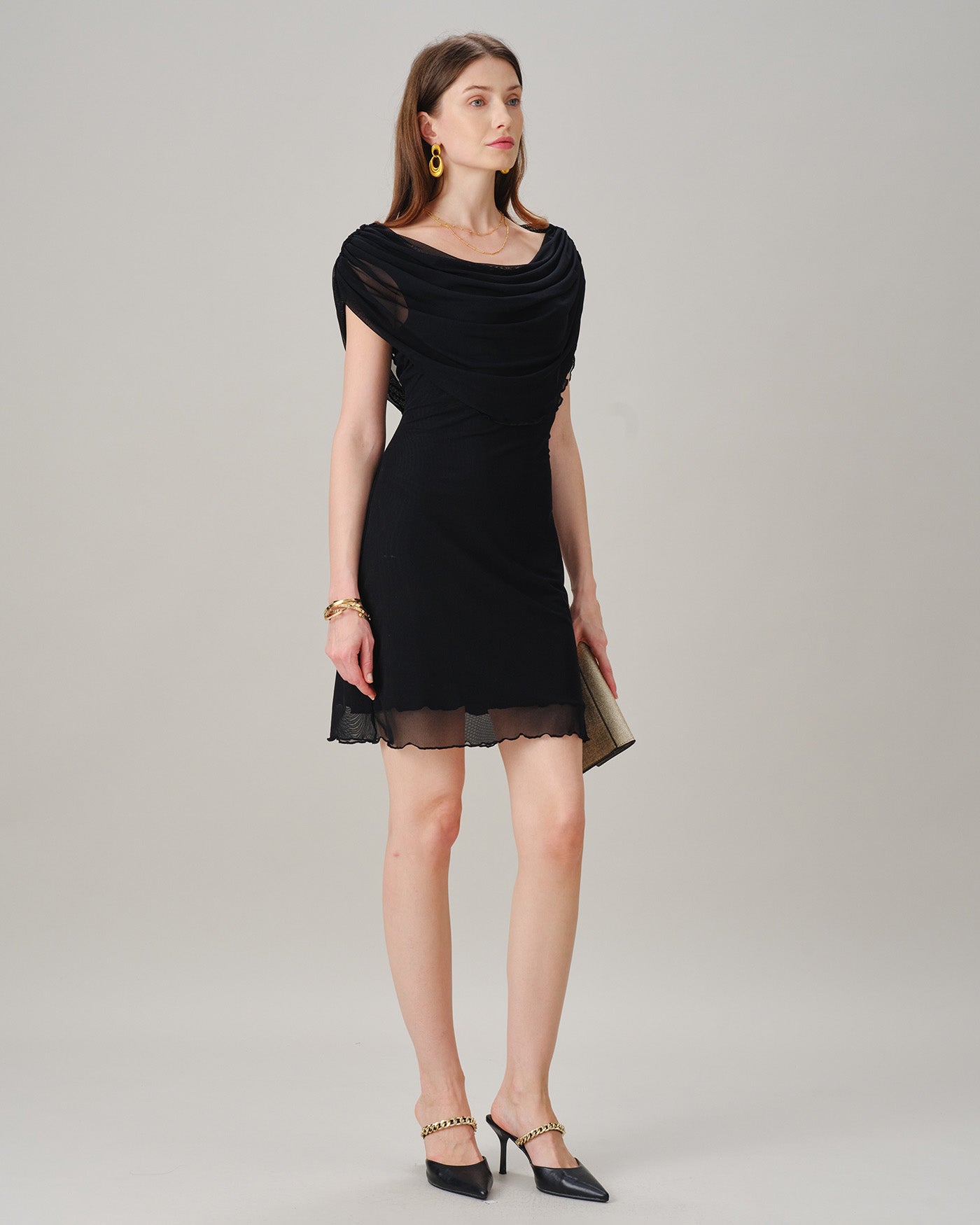 Women's Knitted Polyester Mini Dresses Dresses - RIHOAS