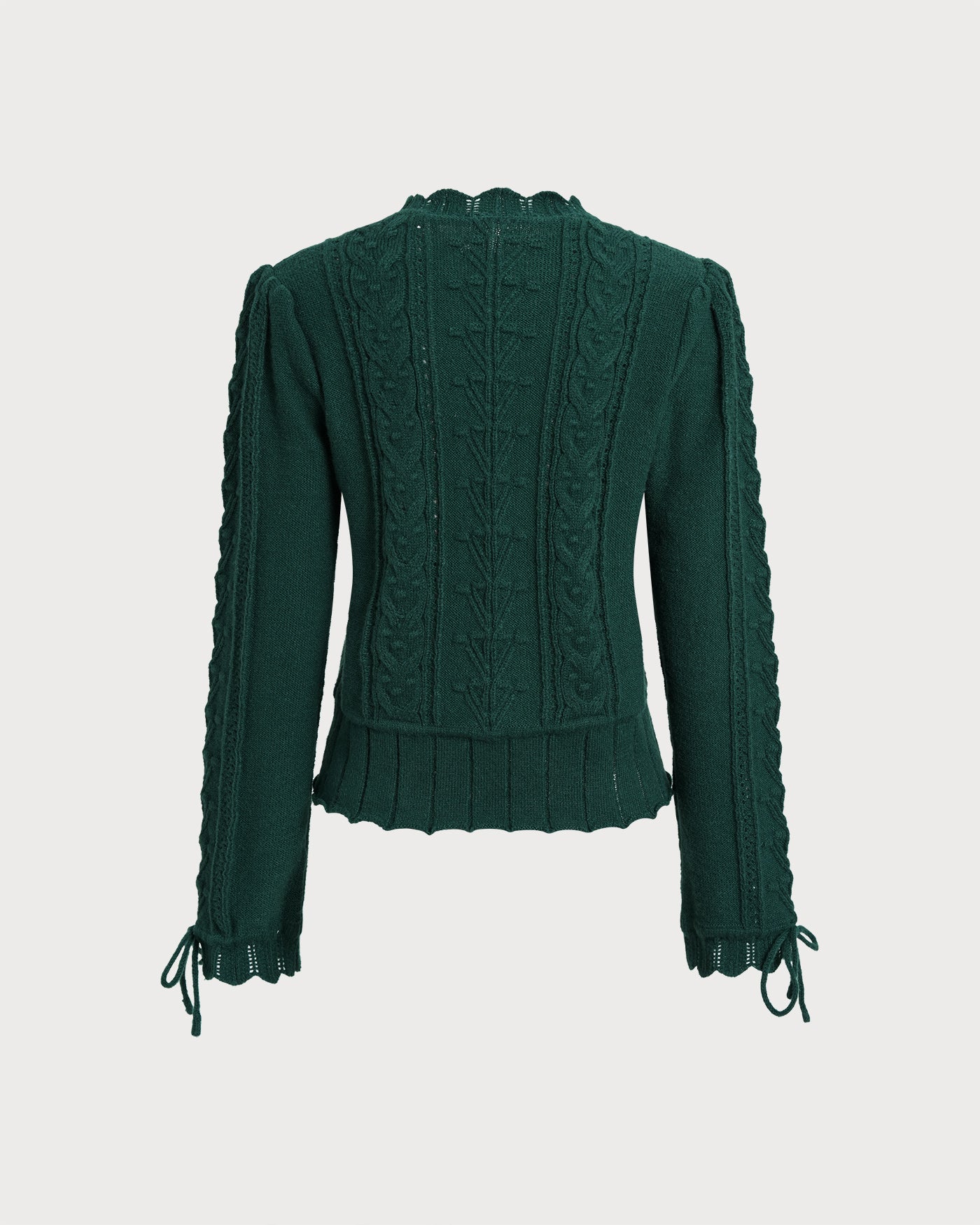 Women's Knitted Polyester Sweater Tops - RIHOAS