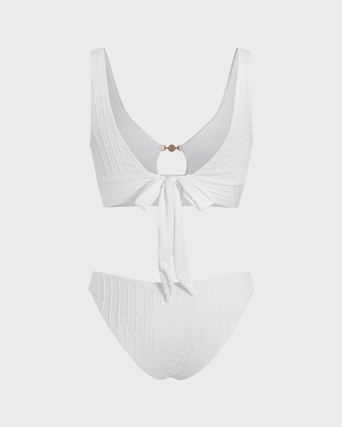 Women's Knitted Polyester Tankini Sets Tankinis - RIHOAS