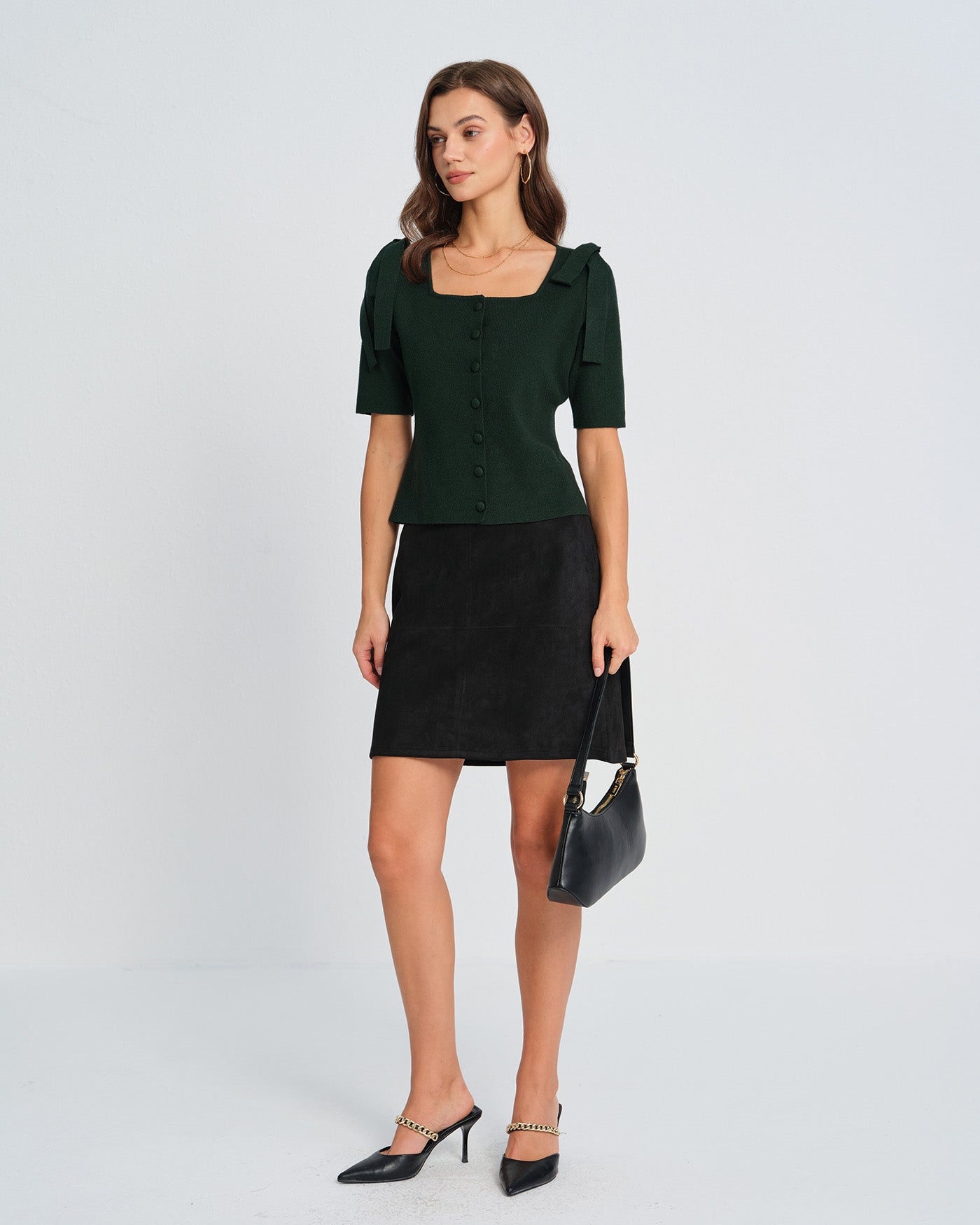 Women's Knitted Viscose Knit Cardigans Tops - RIHOAS