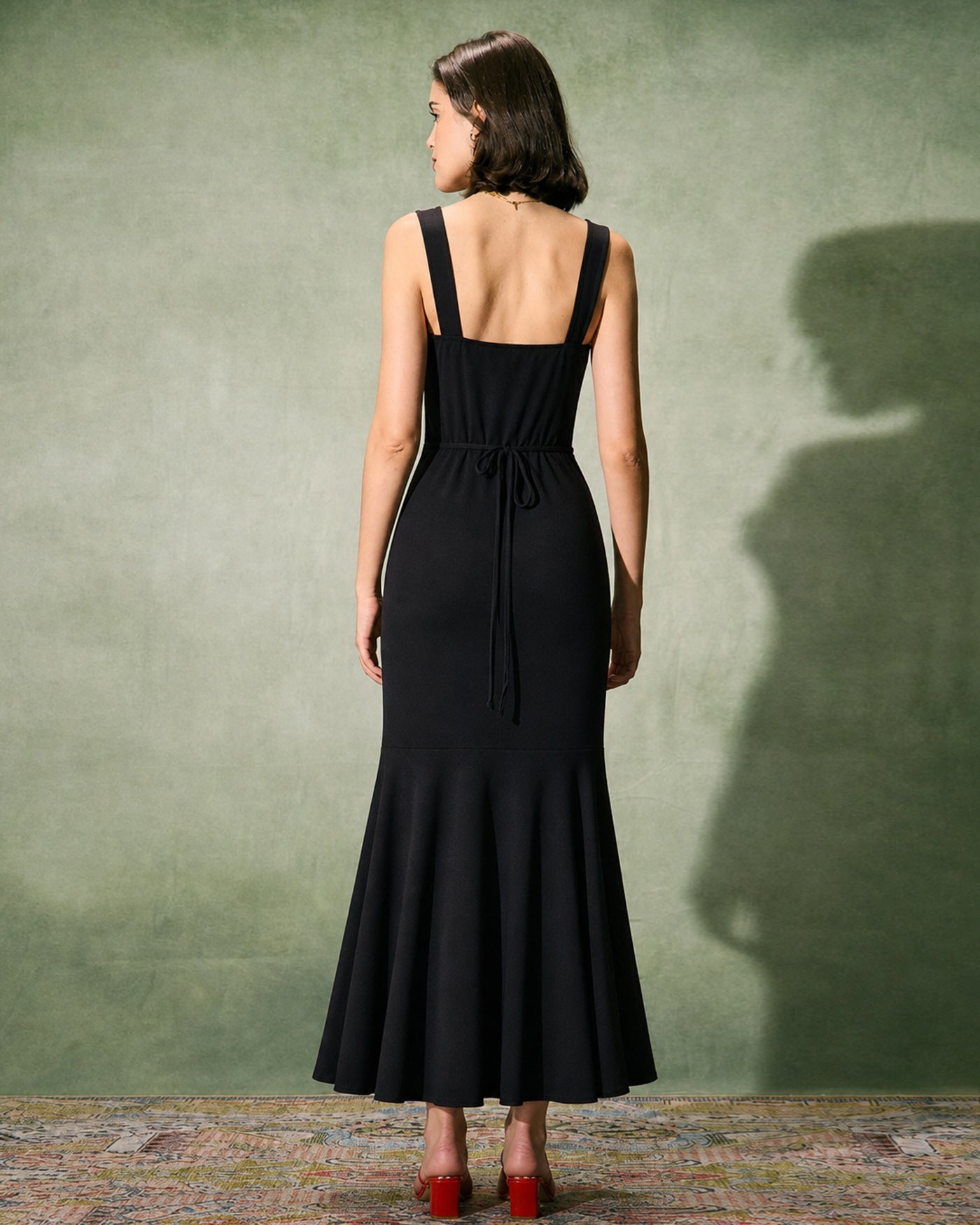 Women's Knitted Viscose Maxi Dresses Dresses - RIHOAS