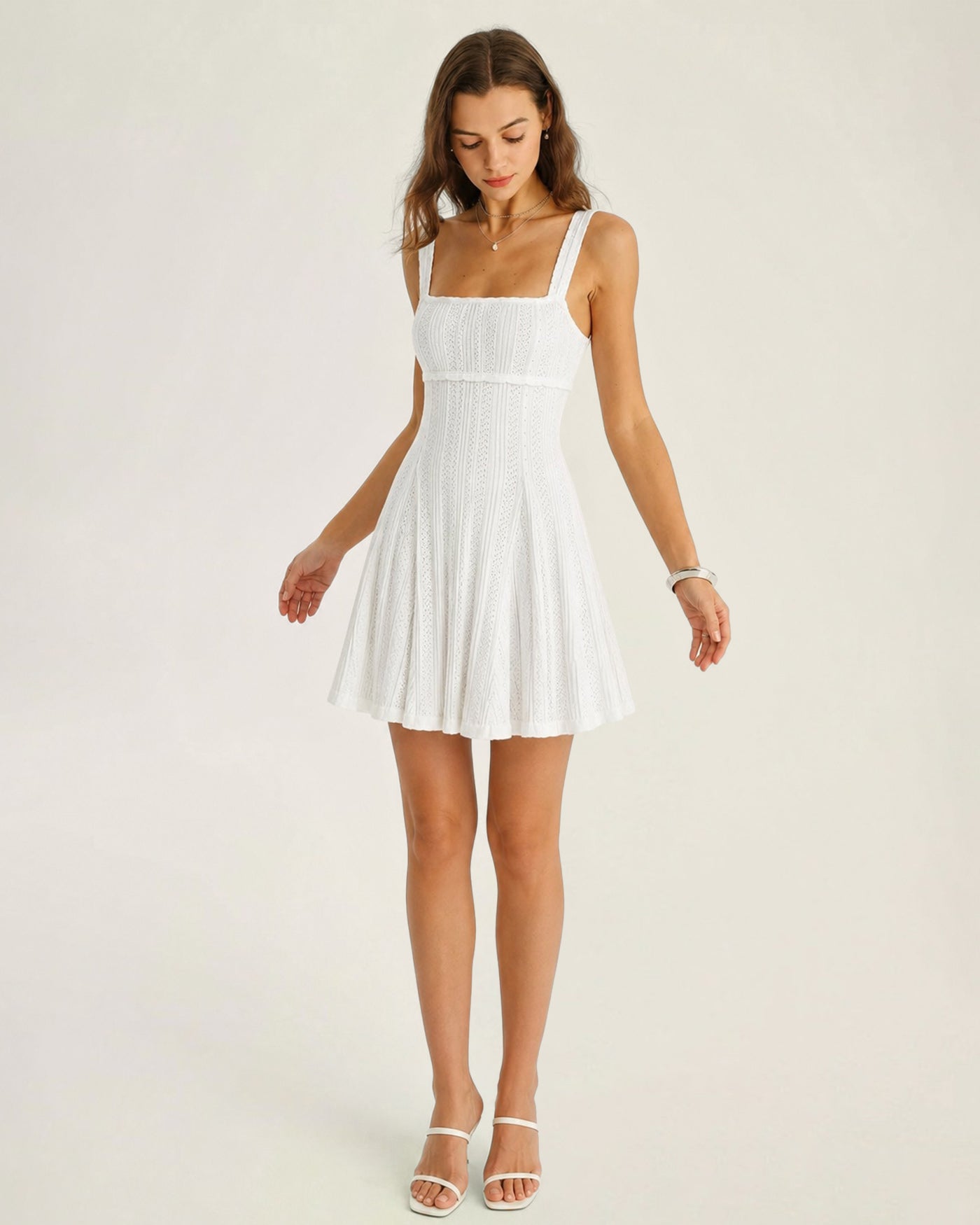 Women's Knitted Viscose Mini Dresses Dresses - RIHOAS