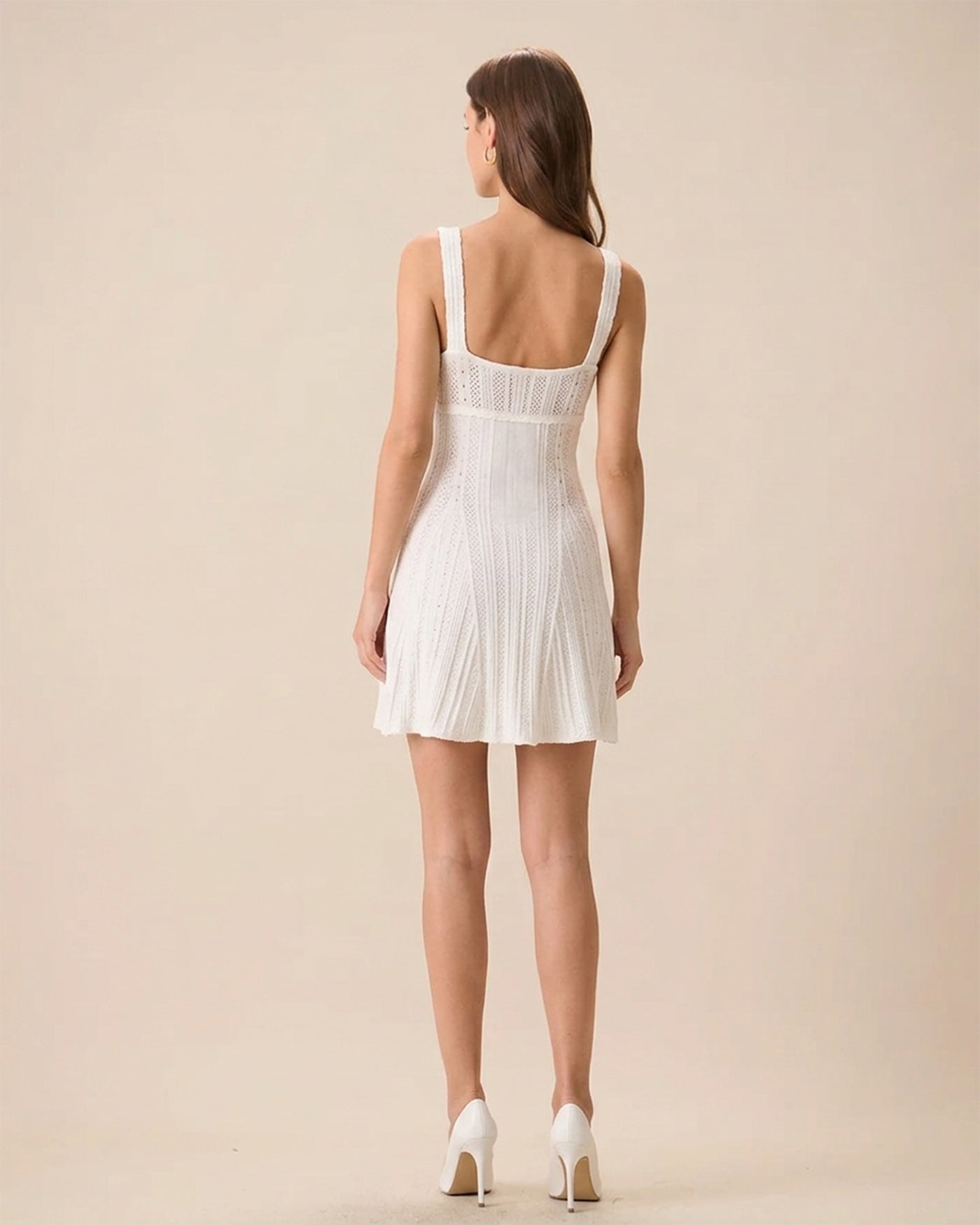 Women's Knitted Viscose Mini Dresses Dresses - RIHOAS