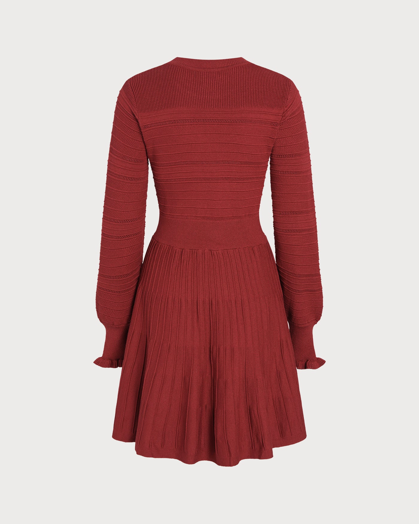 Women's Knitted Viscose Sweater Dresses Dresses - RIHOAS