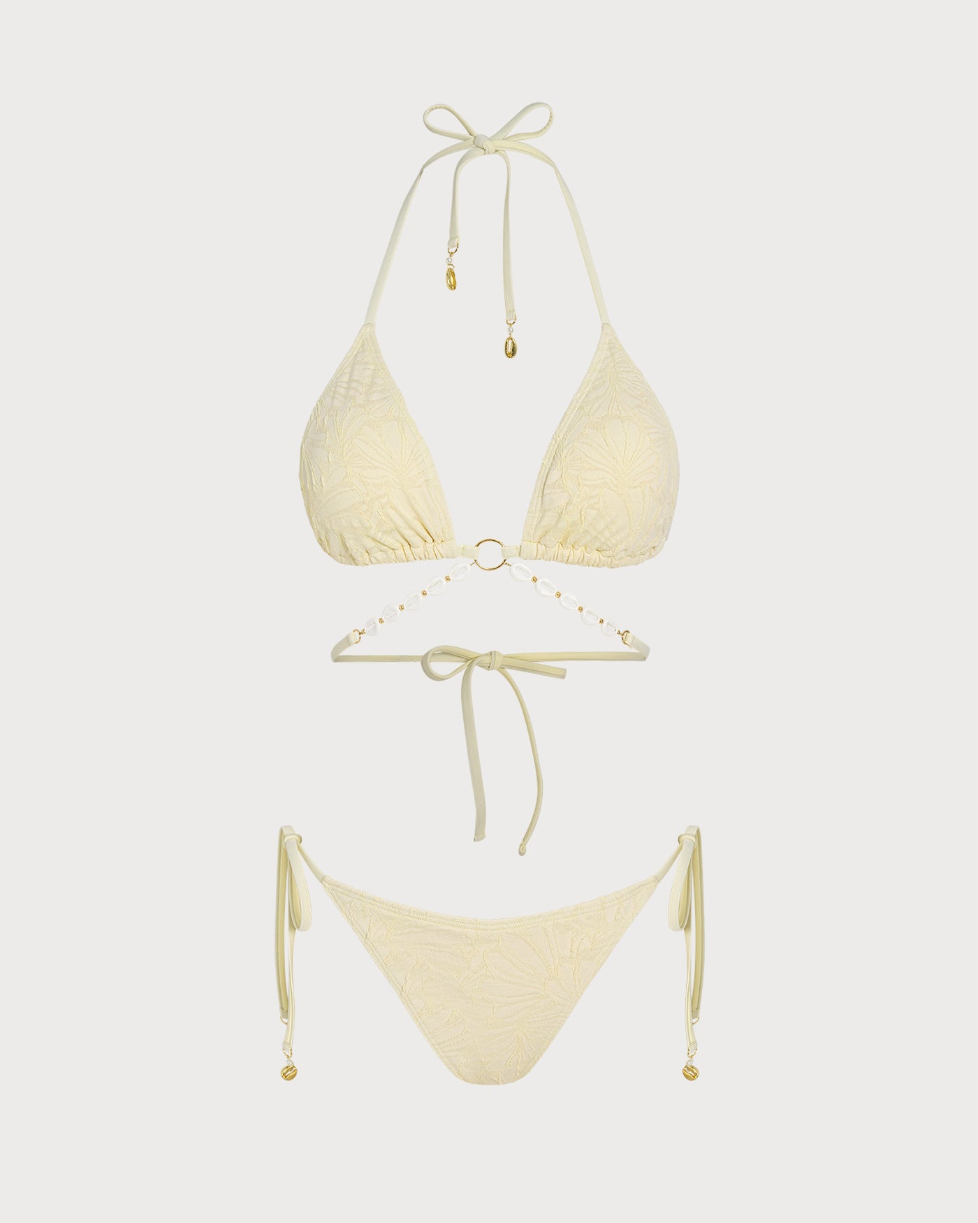 Women's Polyester Knit Bikini Set Bikinis - RIHOAS