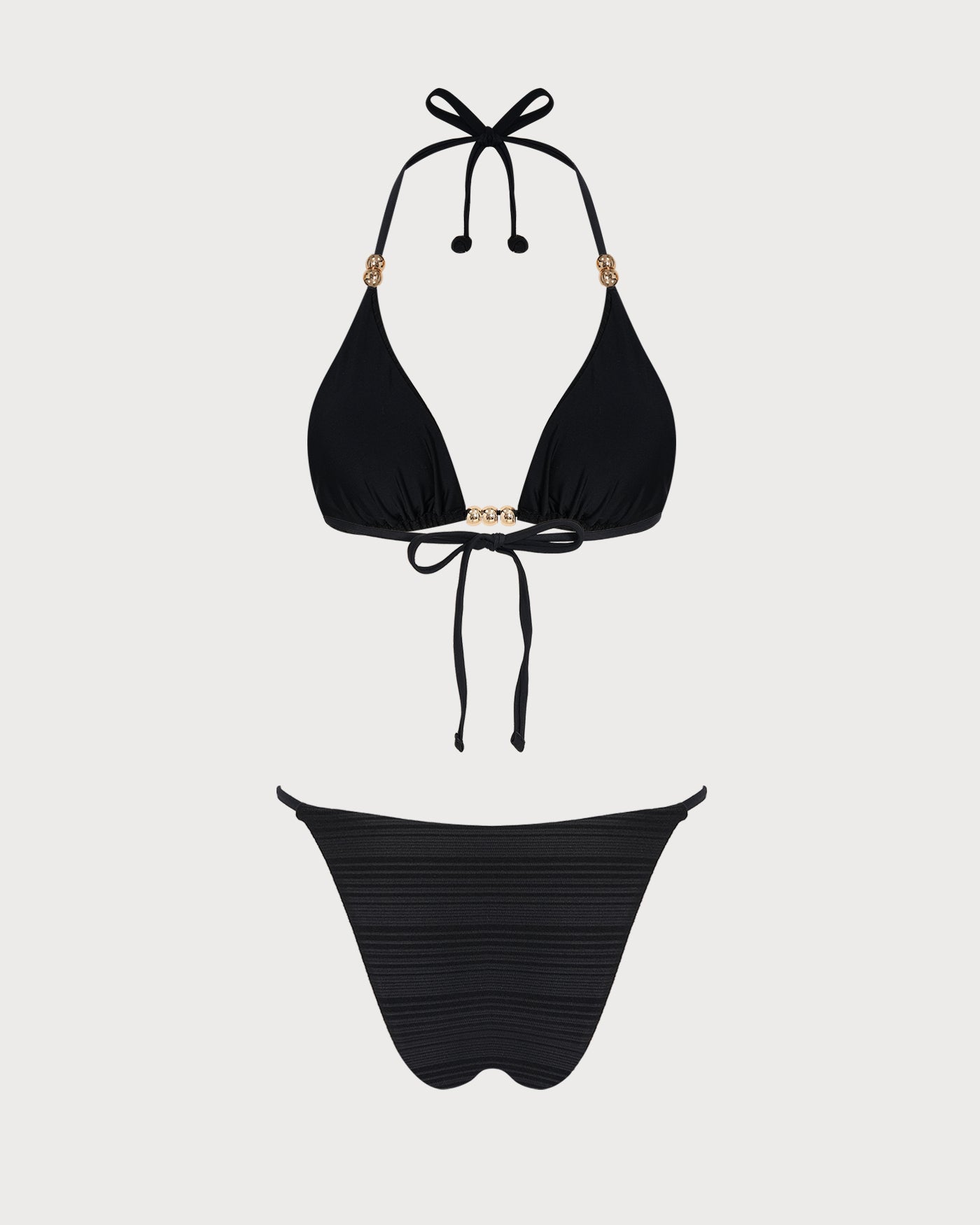 Women's Polyester Knit Bikini Set Bikinis - RIHOAS