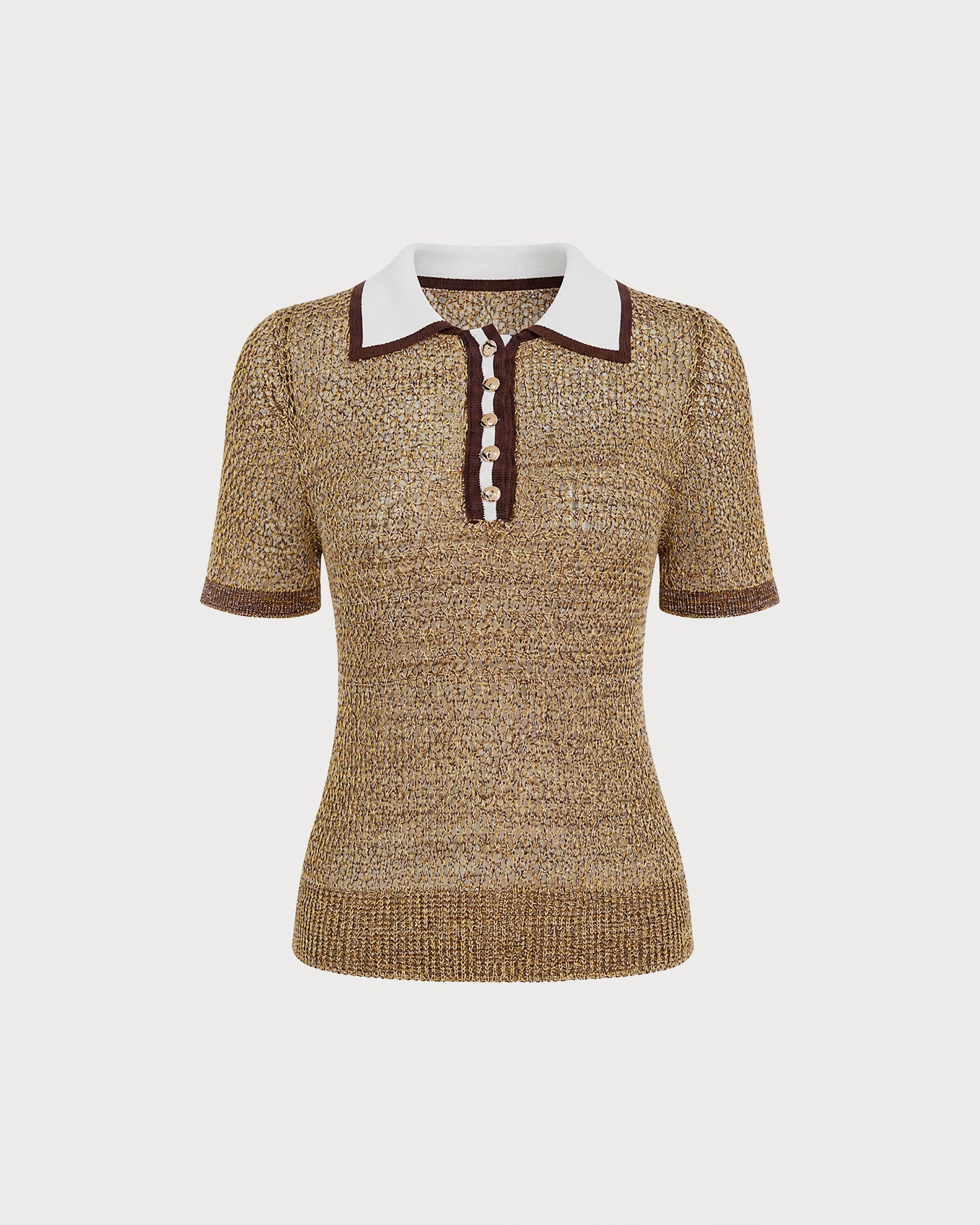 Women's Polyester Knit Sweater Tops - RIHOAS
