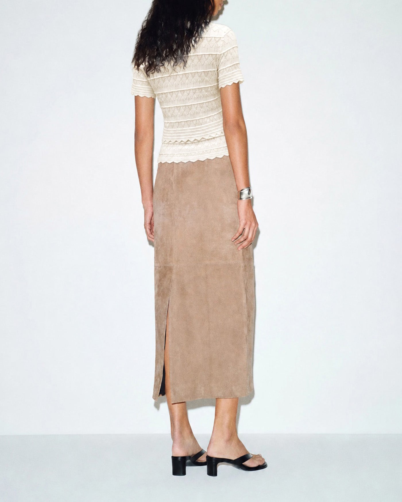 Women's Polyester Knit Sweater Tops - RIHOAS