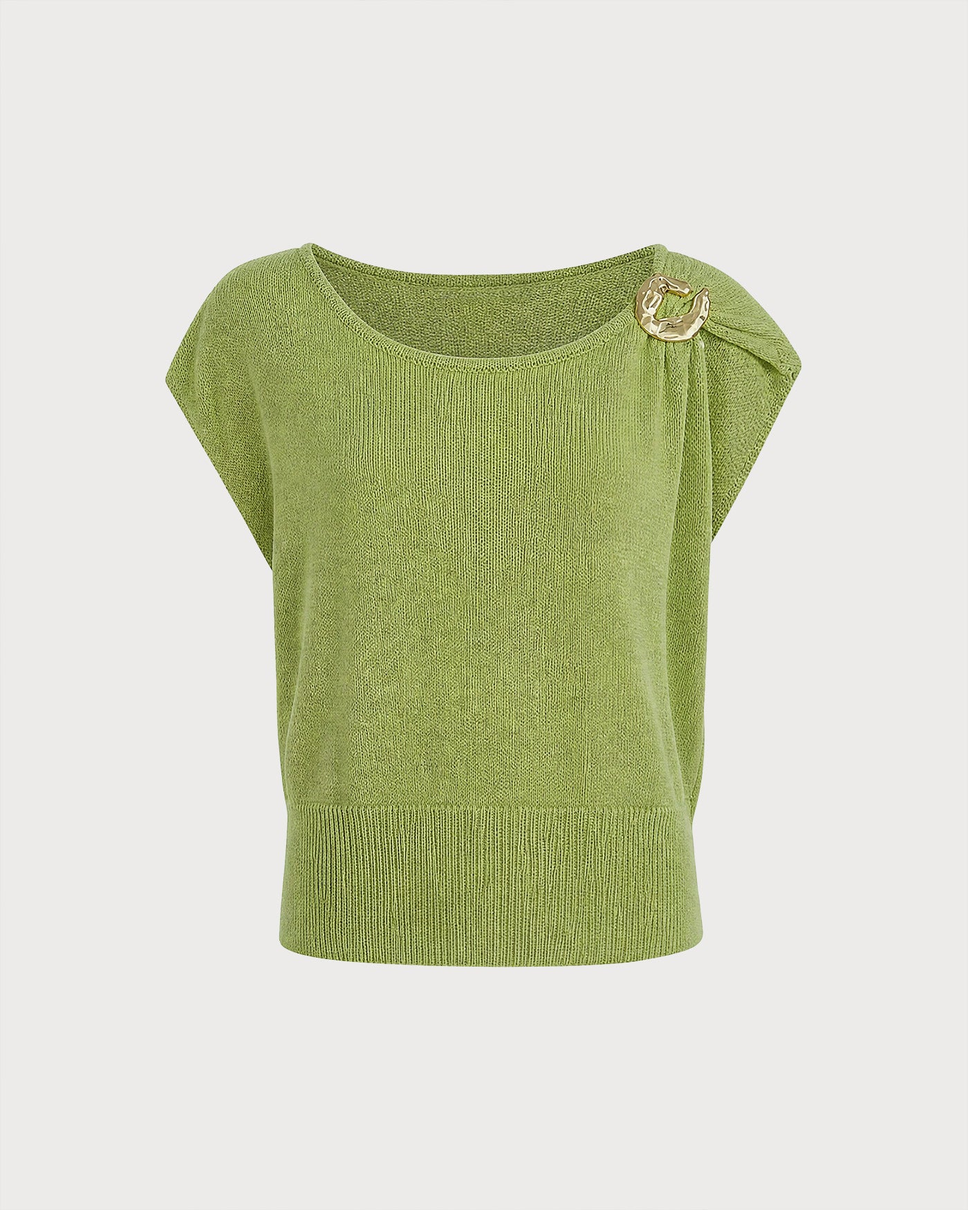 Women's Polyester Knit Sweater Tops - RIHOAS