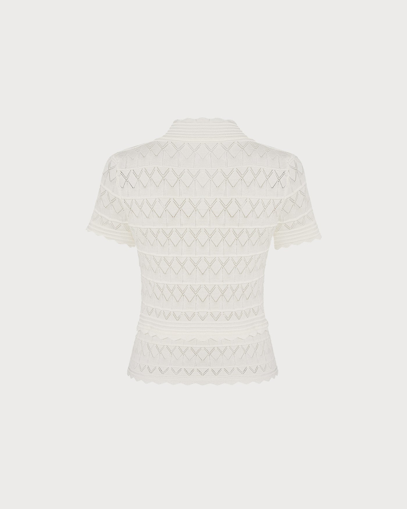 Women's Polyester Knit Sweater Tops - RIHOAS