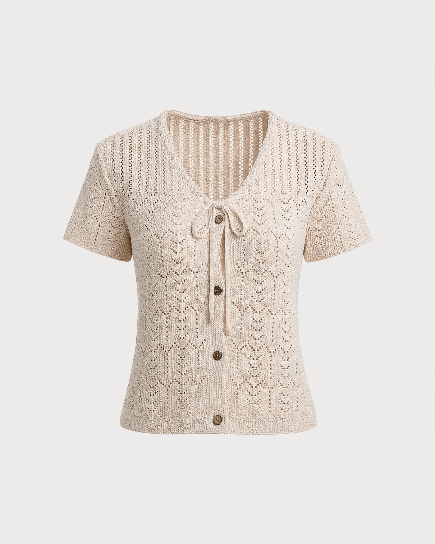 Women's Polyester Knit Sweater Tops - RIHOAS