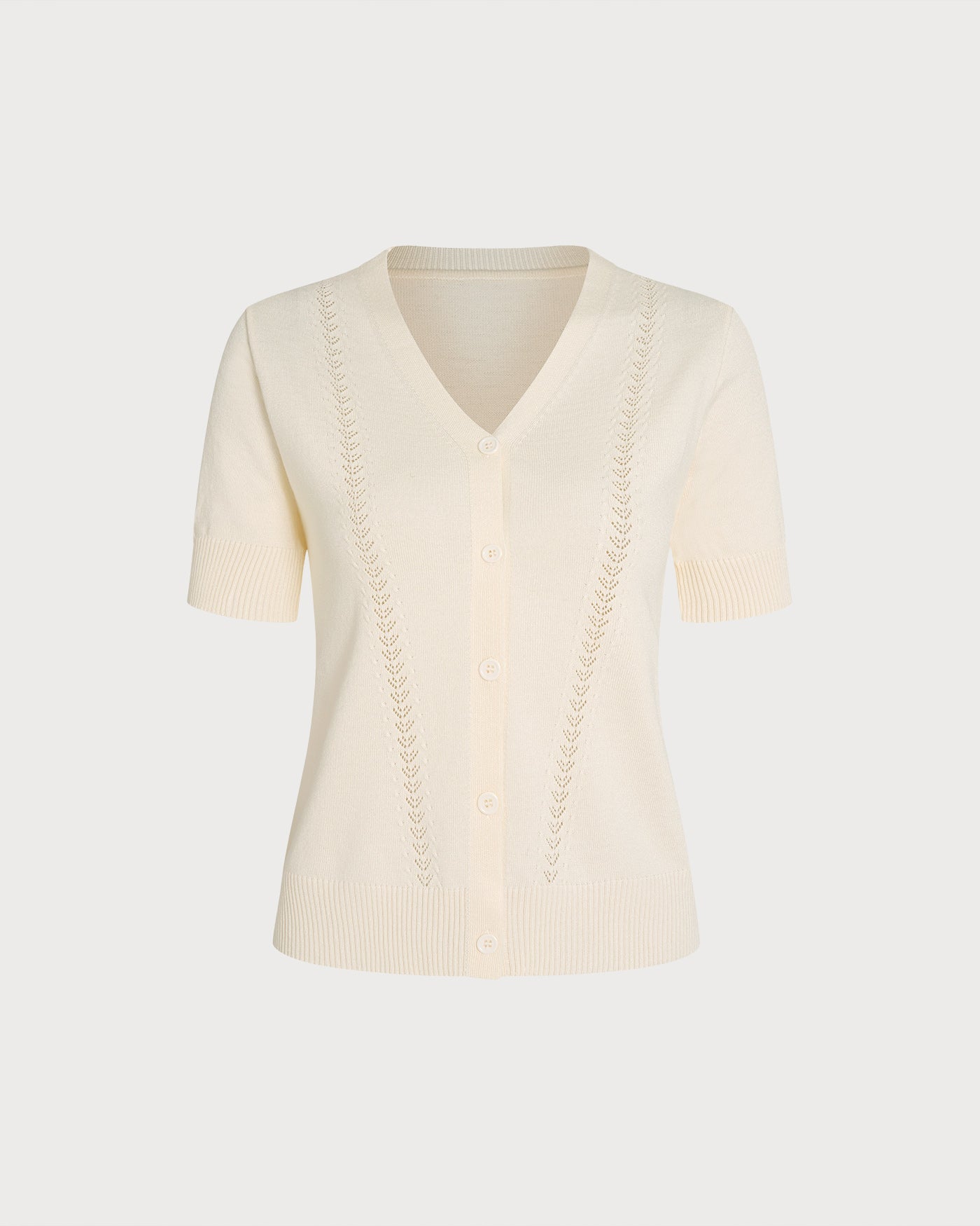 Women's Polyester Knit Sweater Tops - RIHOAS