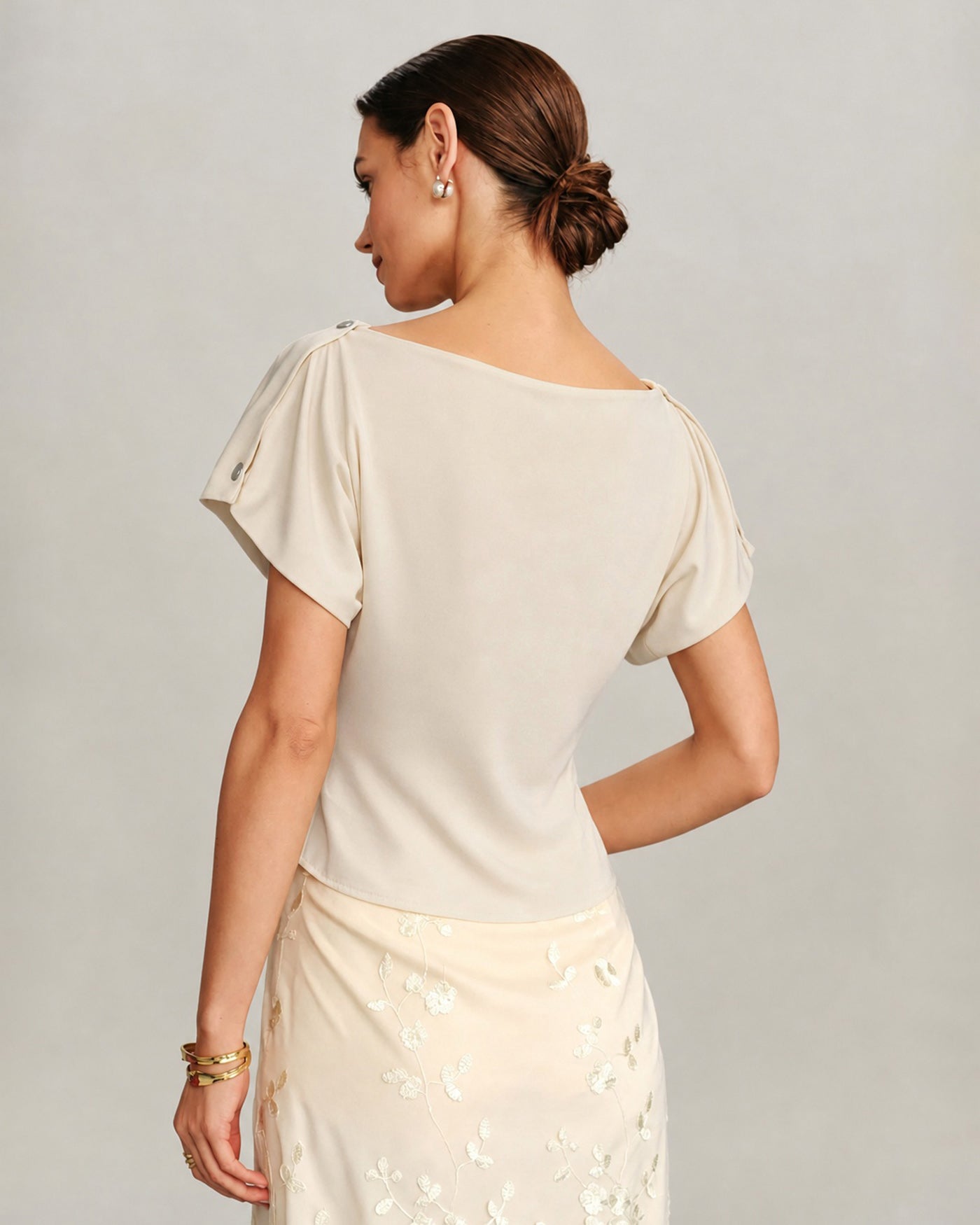 Women's Polyester Knit Top Tops - RIHOAS