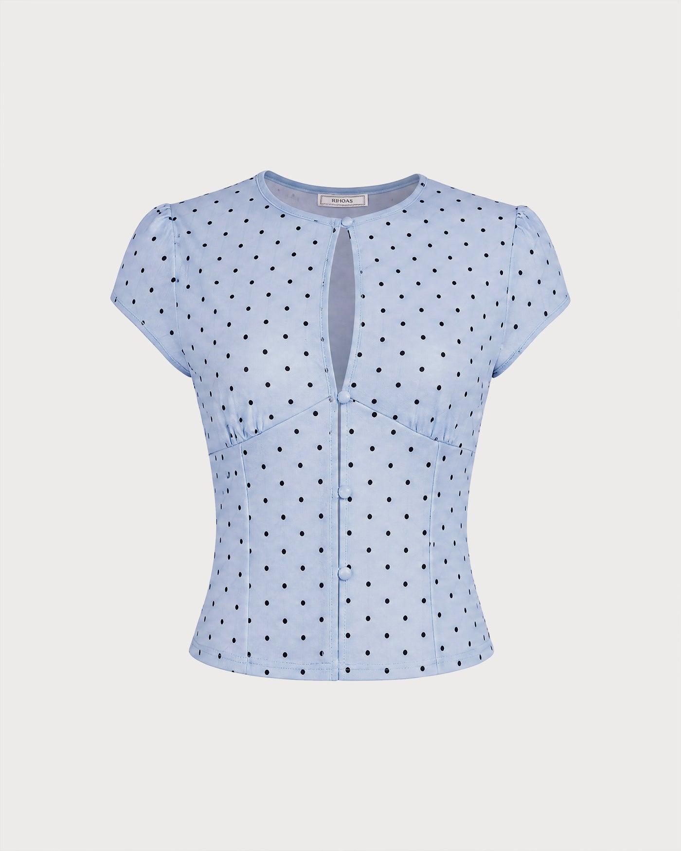 Women's Polyester Knit Top Tops - RIHOAS