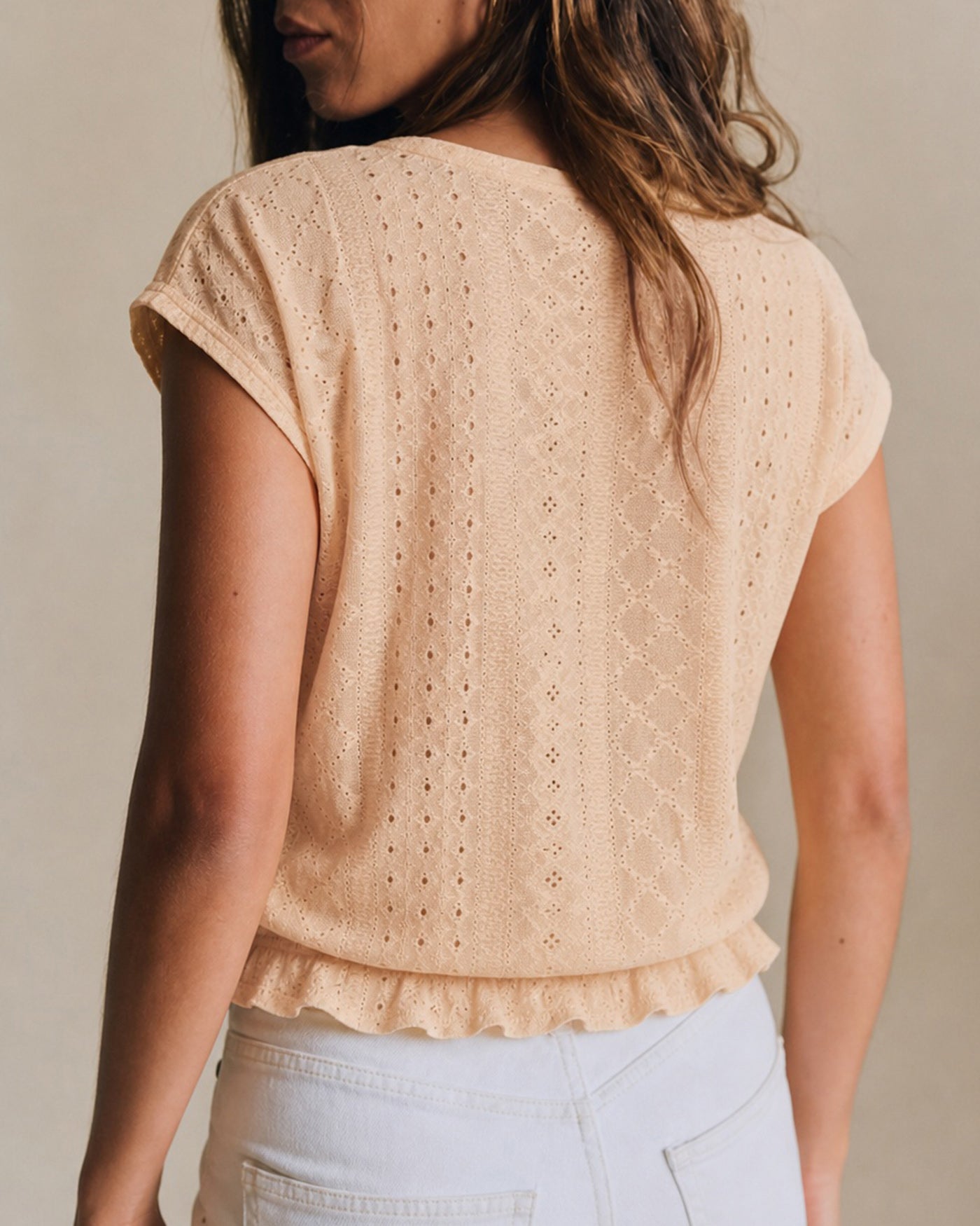 Women's Polyester Knit Top Tops - RIHOAS