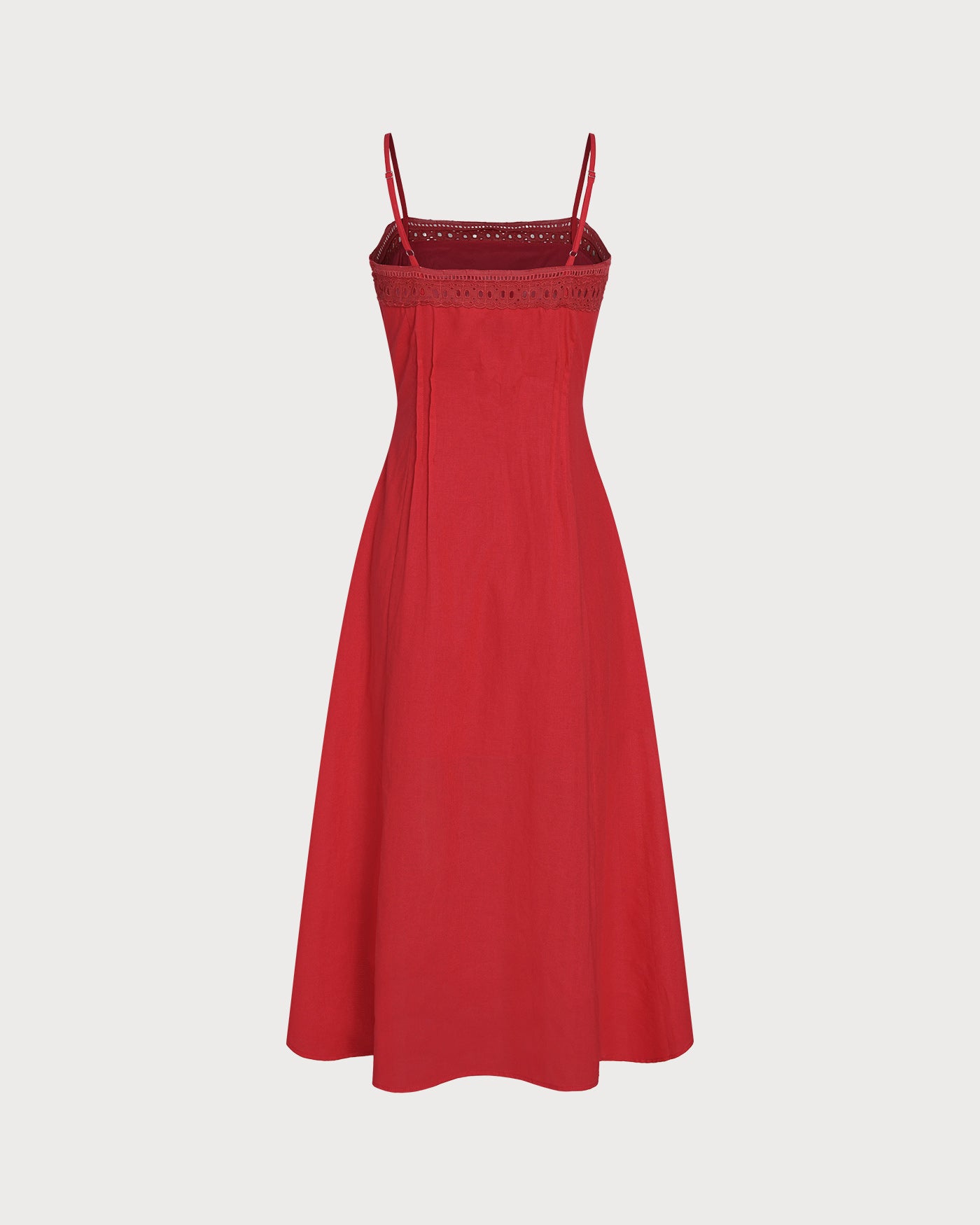 Women's Woven Cotton Midi Dresses Dresses - RIHOAS