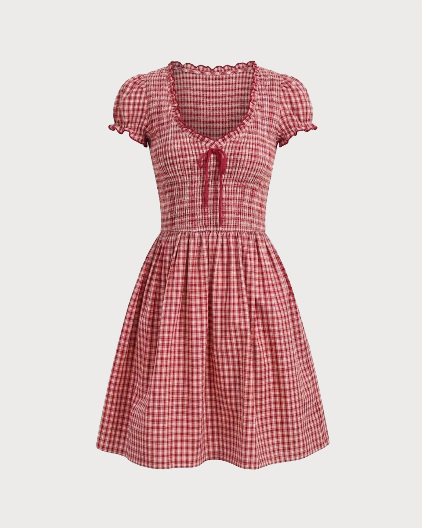 Women's Woven Cotton Mini Dress Dresses - RIHOAS