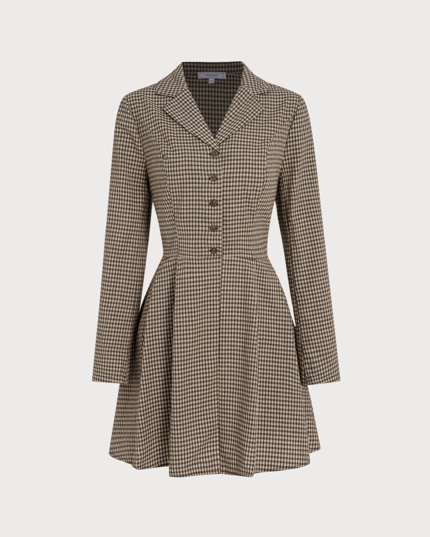 Women's Woven Cotton Mini Dress Dresses - RIHOAS