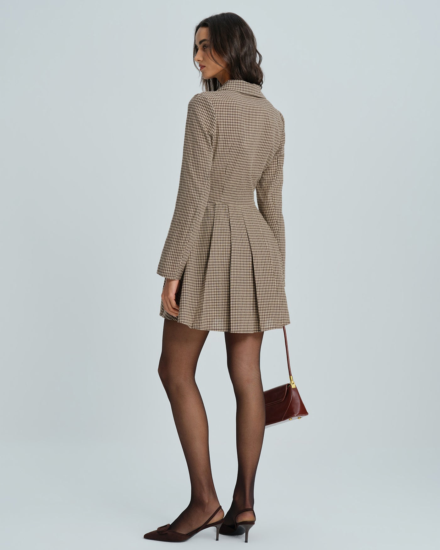 Women's Woven Cotton Mini Dress Dresses - RIHOAS