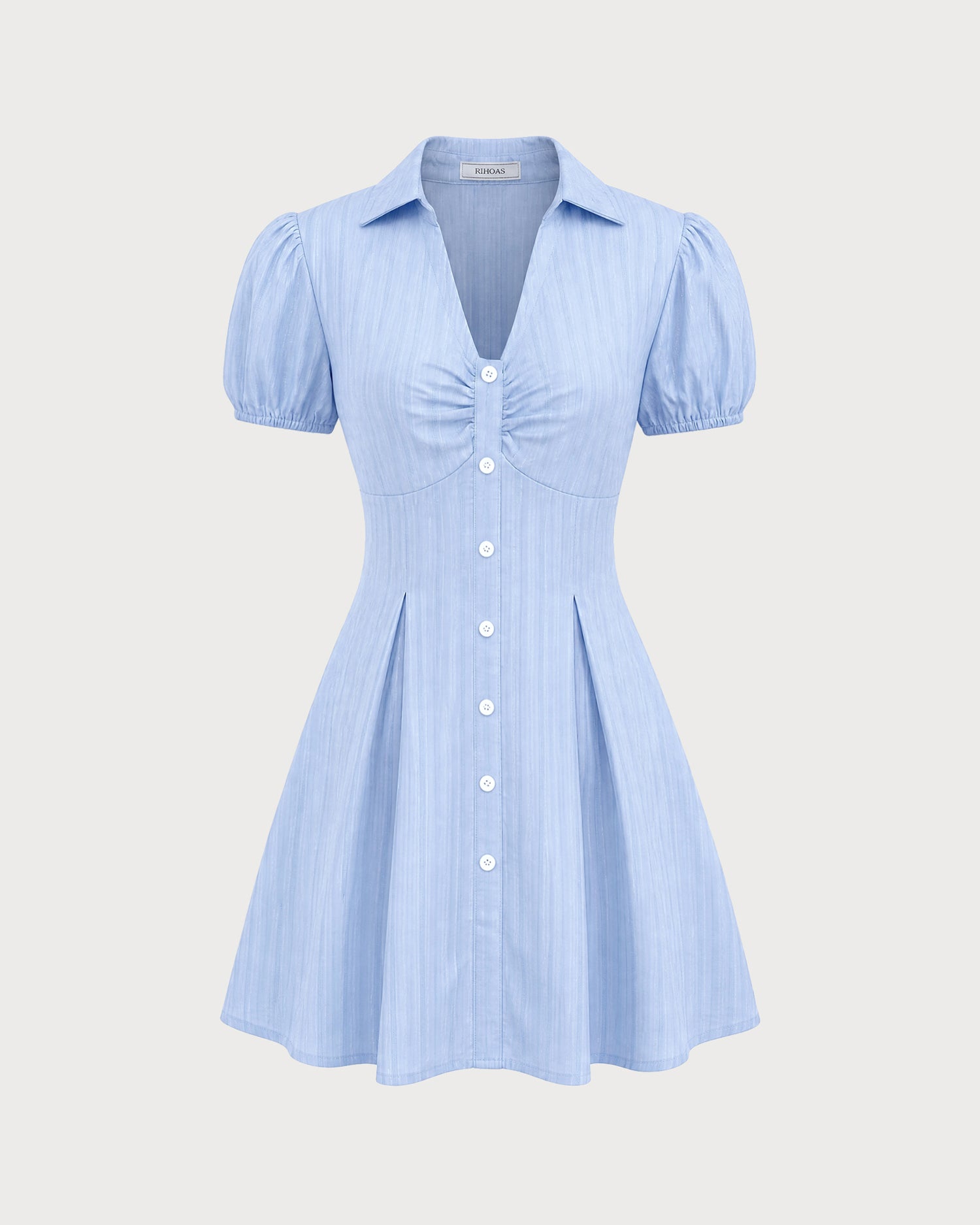 Women's Woven Cotton Mini Dresses Dresses - RIHOAS