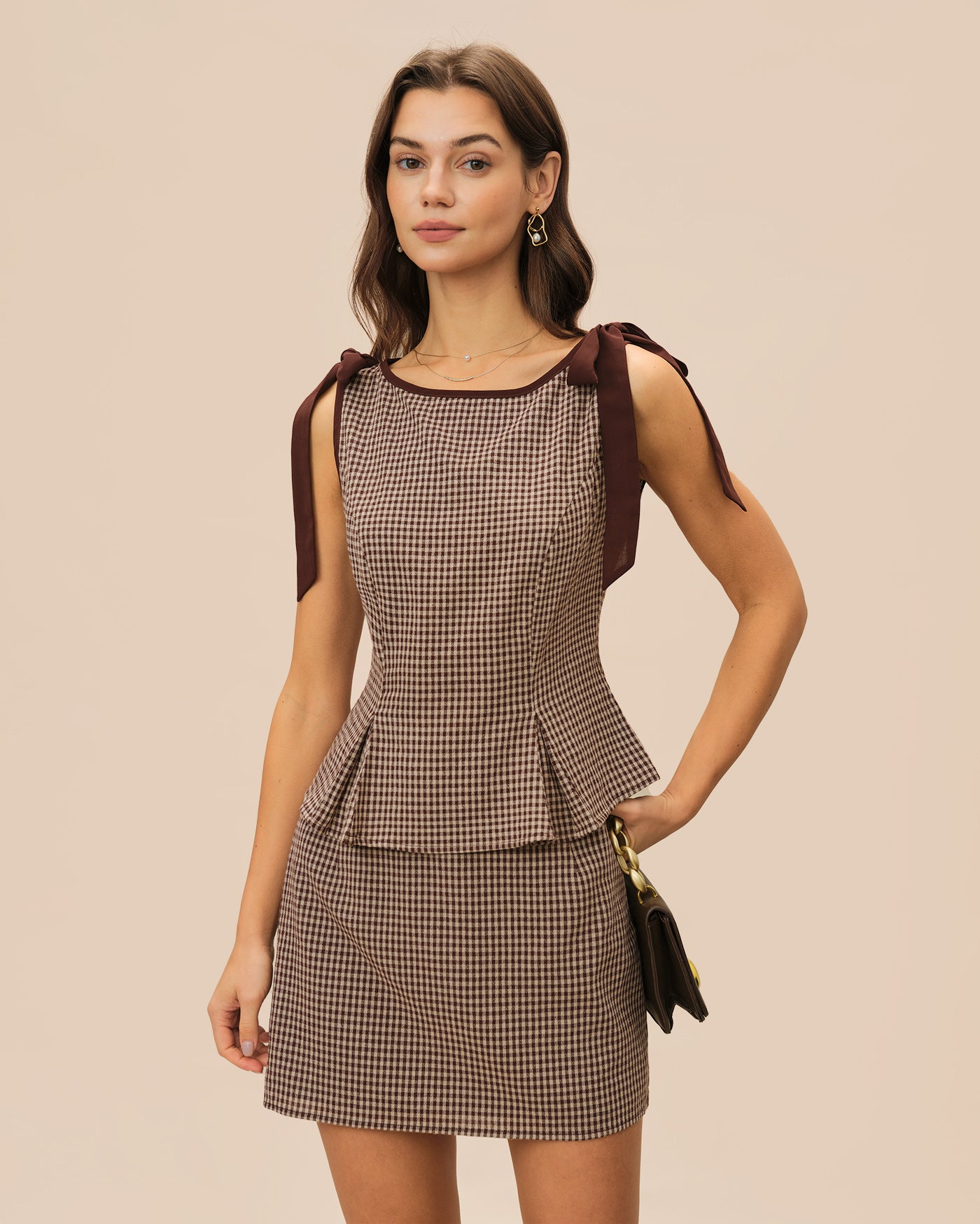 Women's Woven Cotton Tank Tops Tops - RIHOAS