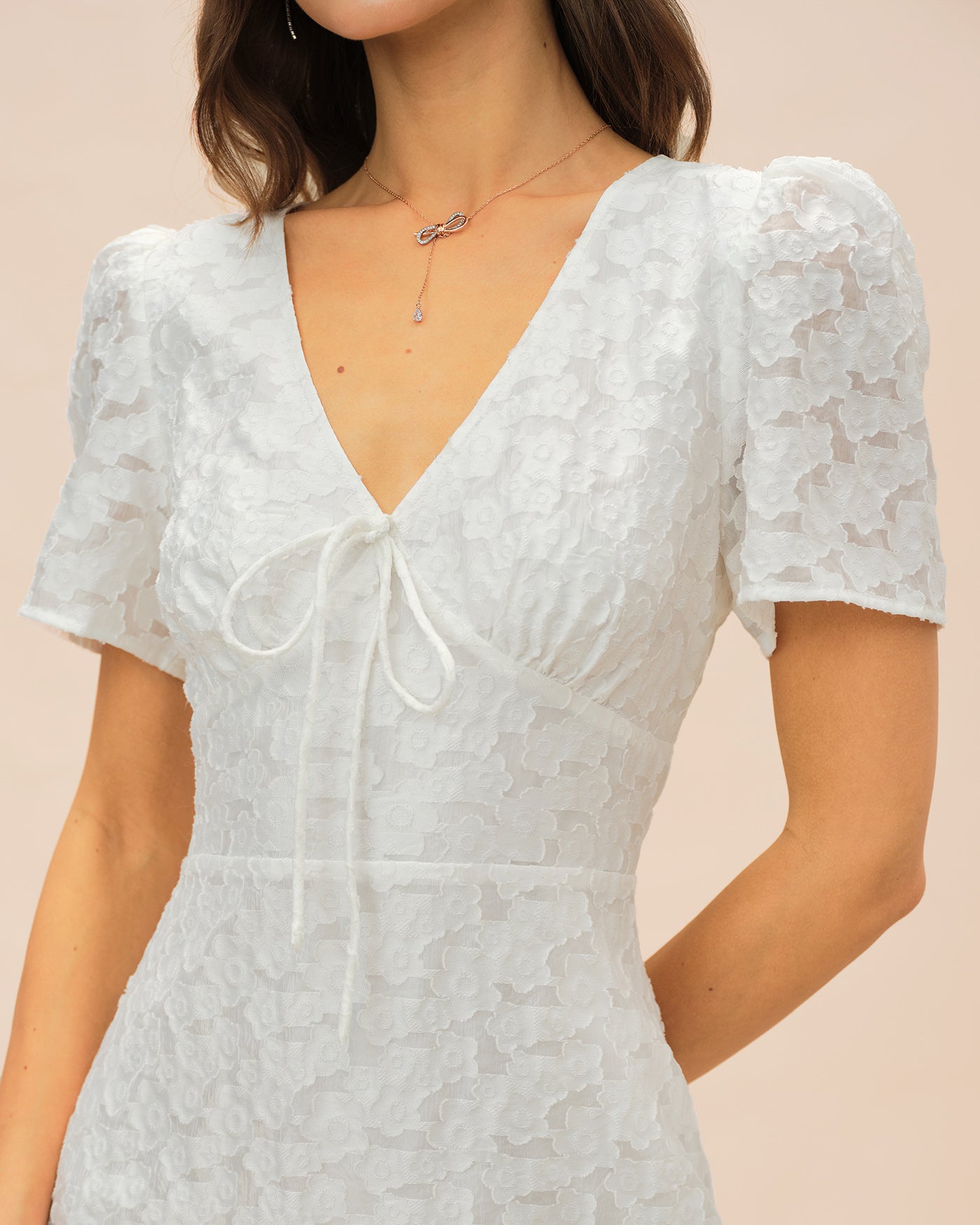 Women's Woven Nylon Mini Dress Dresses - RIHOAS