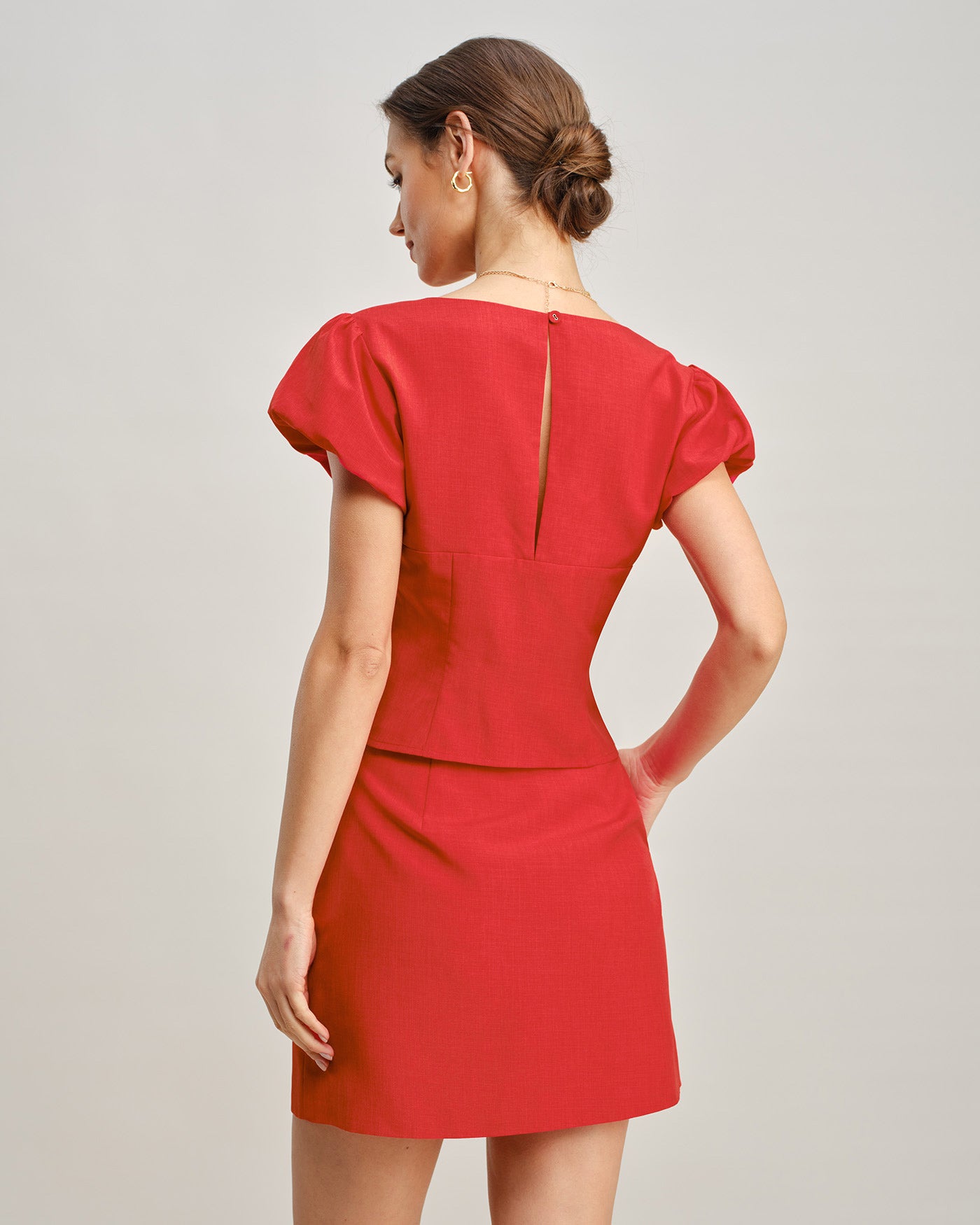 Women's Woven Polyester Blouses Tops - RIHOAS