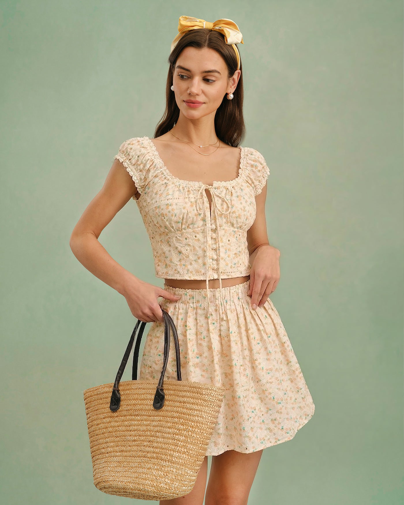 Women's Woven Polyester Blouses Tops - RIHOAS