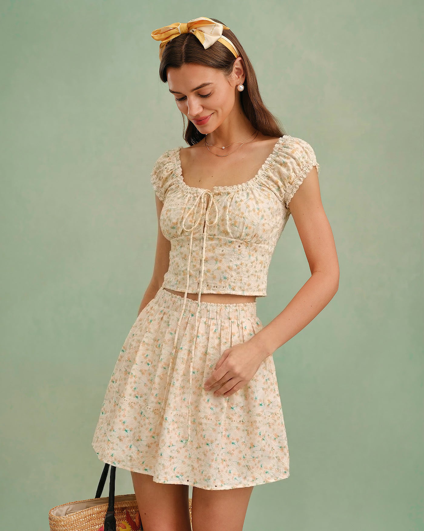 Women's Woven Polyester Blouses Tops - RIHOAS