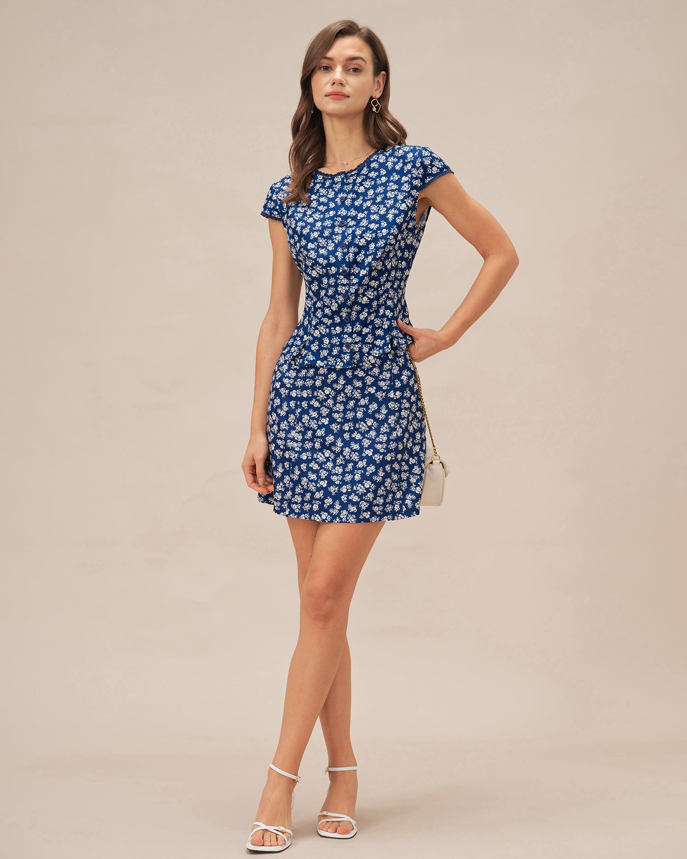 Women's Woven Polyester Blouses Tops - RIHOAS