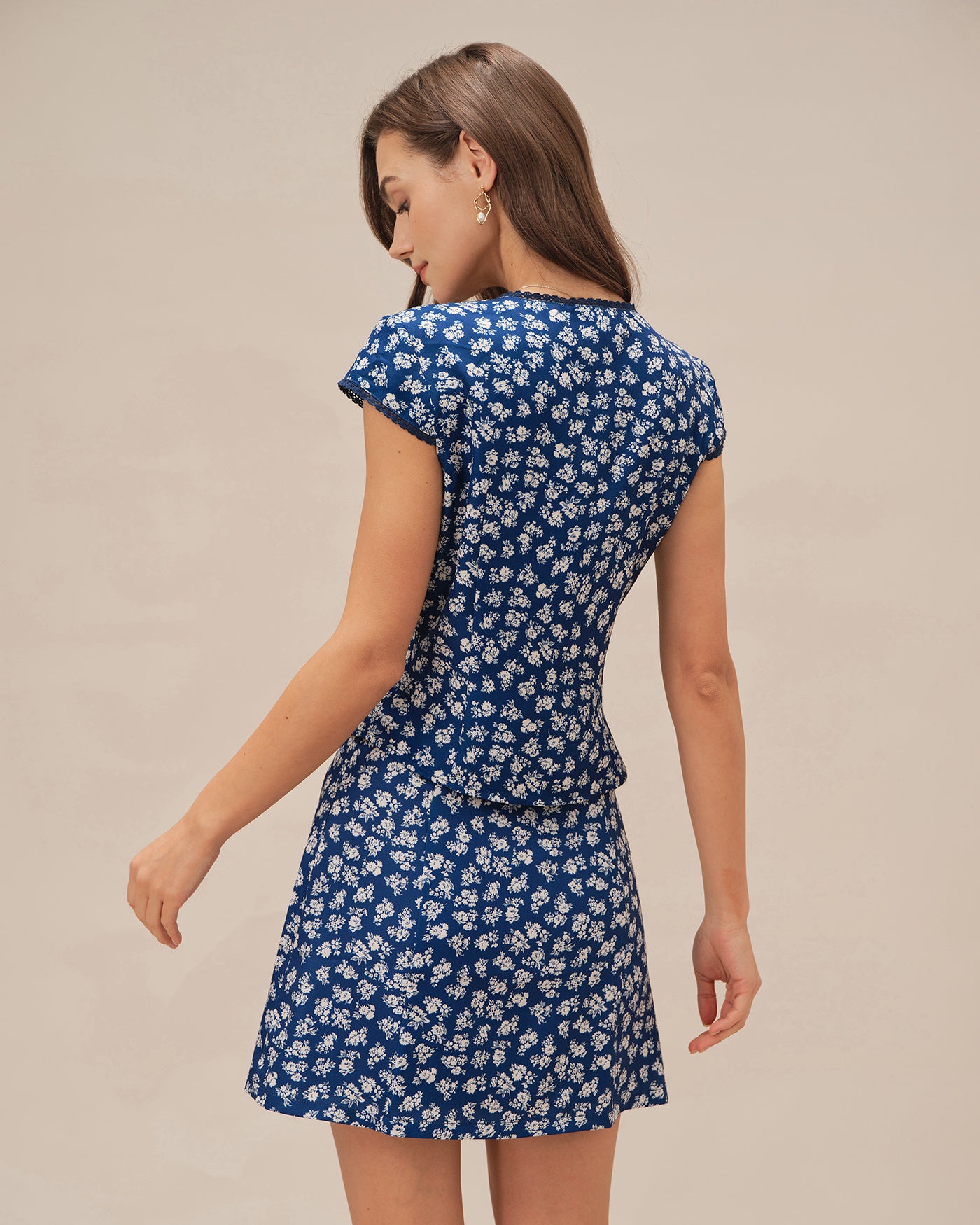 Women's Woven Polyester Blouses Tops - RIHOAS